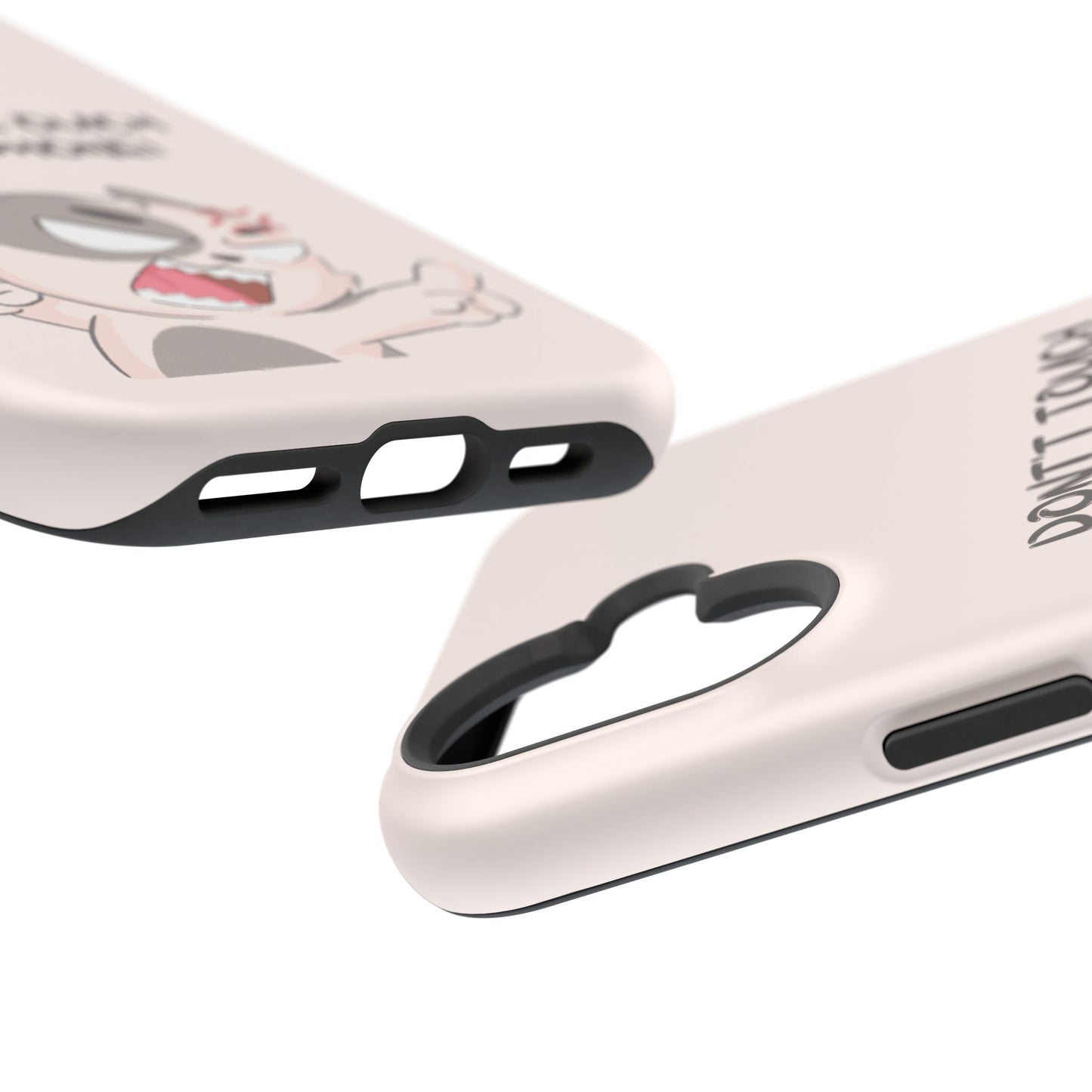 Funny Cat - Don't Touch My Phone! Tough MAGNETIC Phone Case