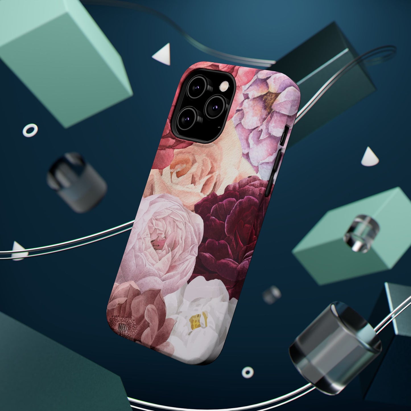 Elegant Protection for Every Occasion Floral Tough Phone Case