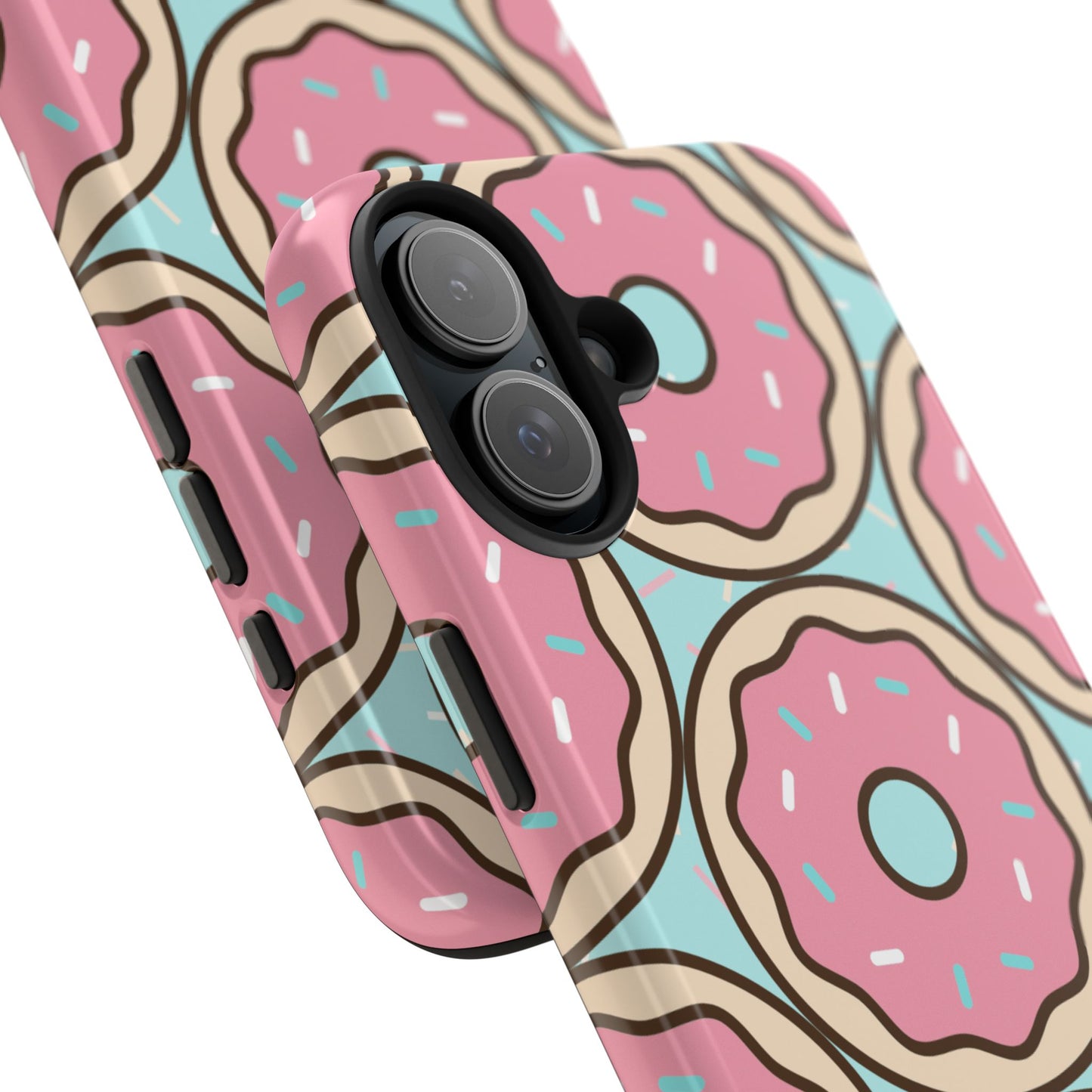 Cute Donut Pattern Tough Phone Case