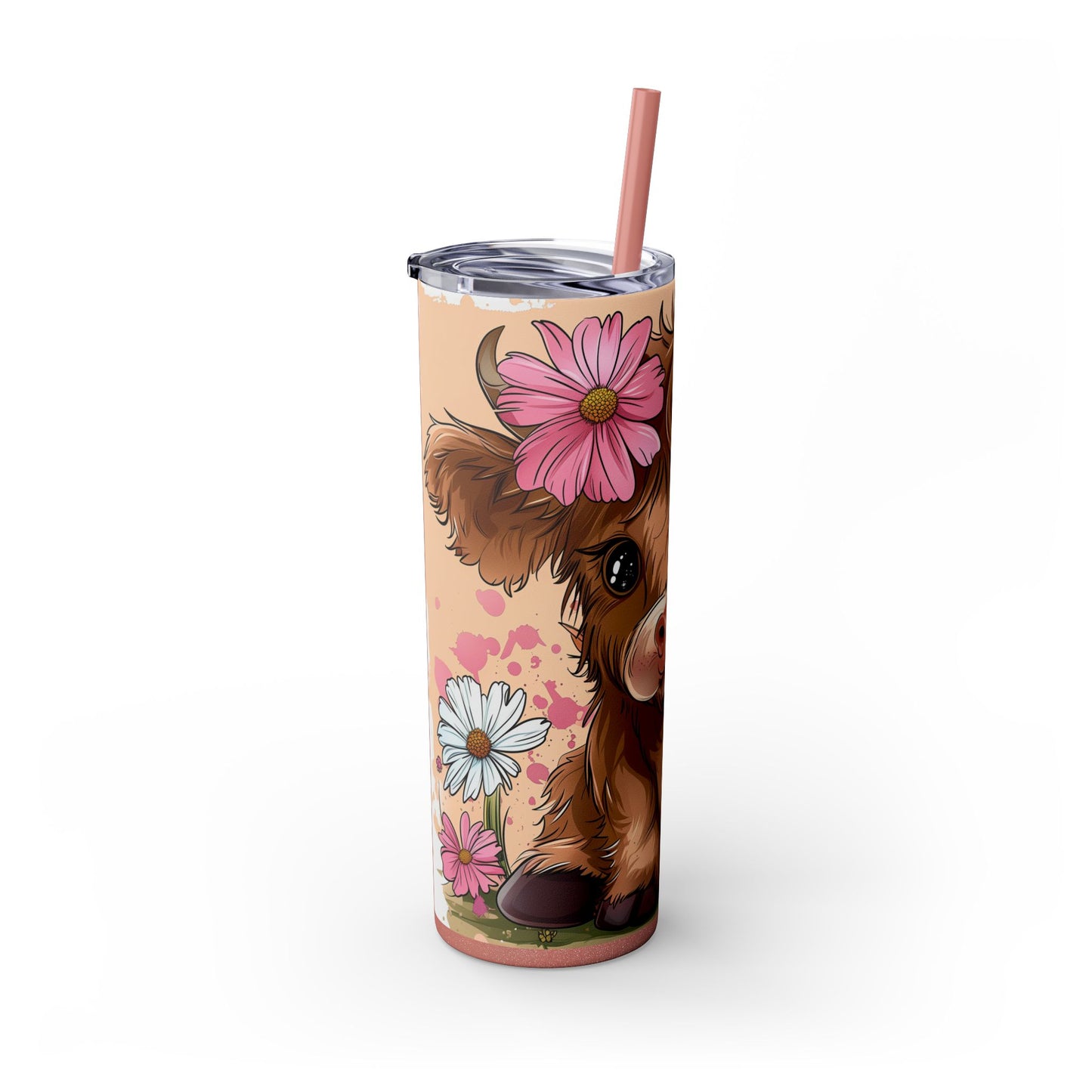 Cute Cow Tumbler with Straw | 20oz |A BIT OF A MESS BUT I'M DOING MY BEST Gift for Birthdays & Special Occasions