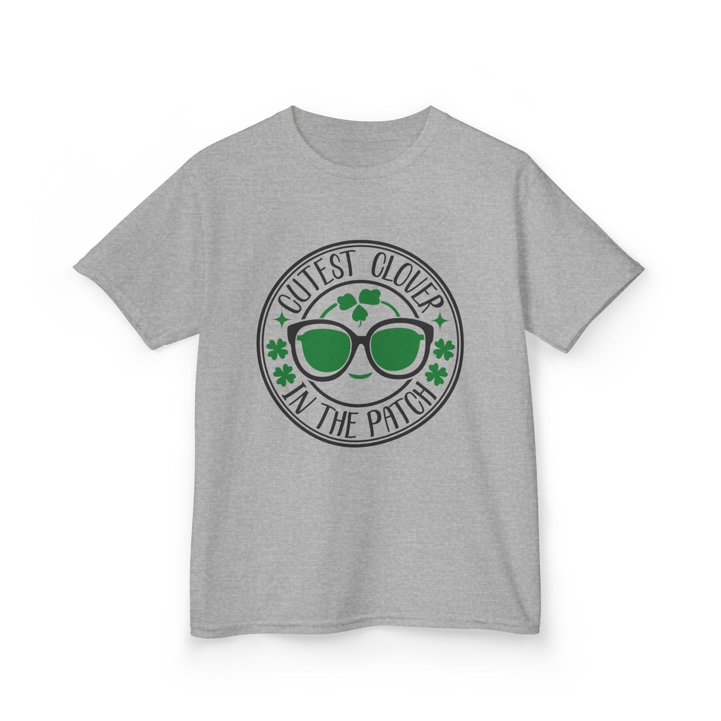 Cute Clover Kids Tee - "Cutest Clover in the Patch" St. Patrick's Day Shirt