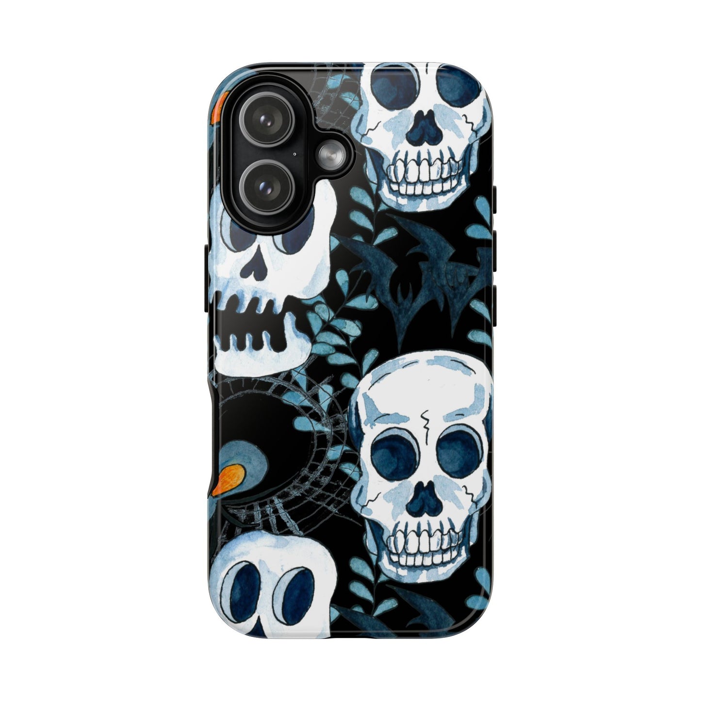 Halloween, Skull, Gothic Phone Case for Iphone - FREE Shipping
