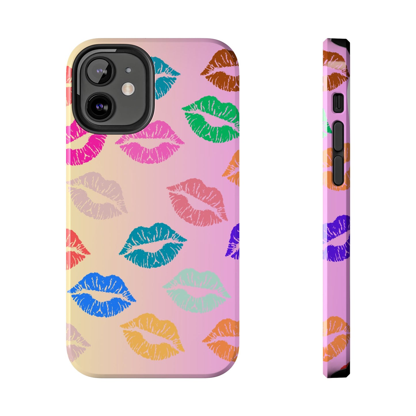 Kiss Print Tough Phone Cases Cute, Durable for Iphone