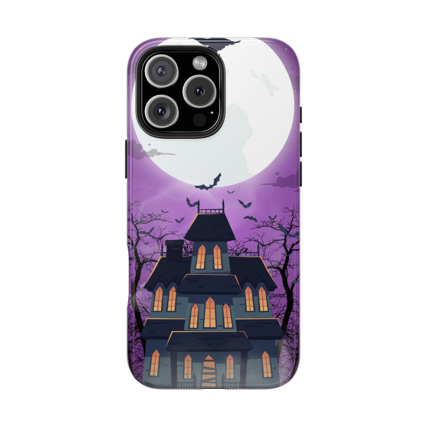 Halloween Haunted, Spooky House, Witchy Vibe Phone Case for Iphone