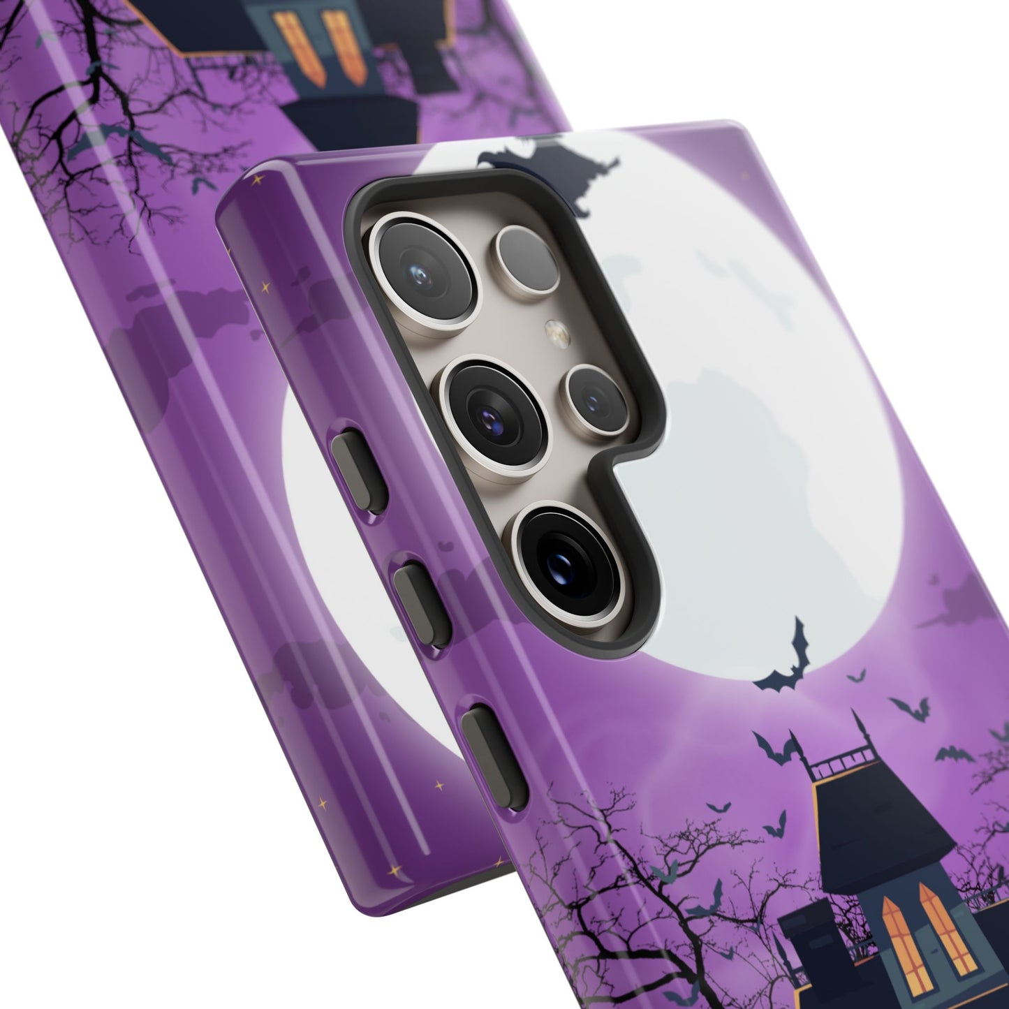 Halloween Haunted, Spooky House, Witchy Vibe Phone Case for Samsung
