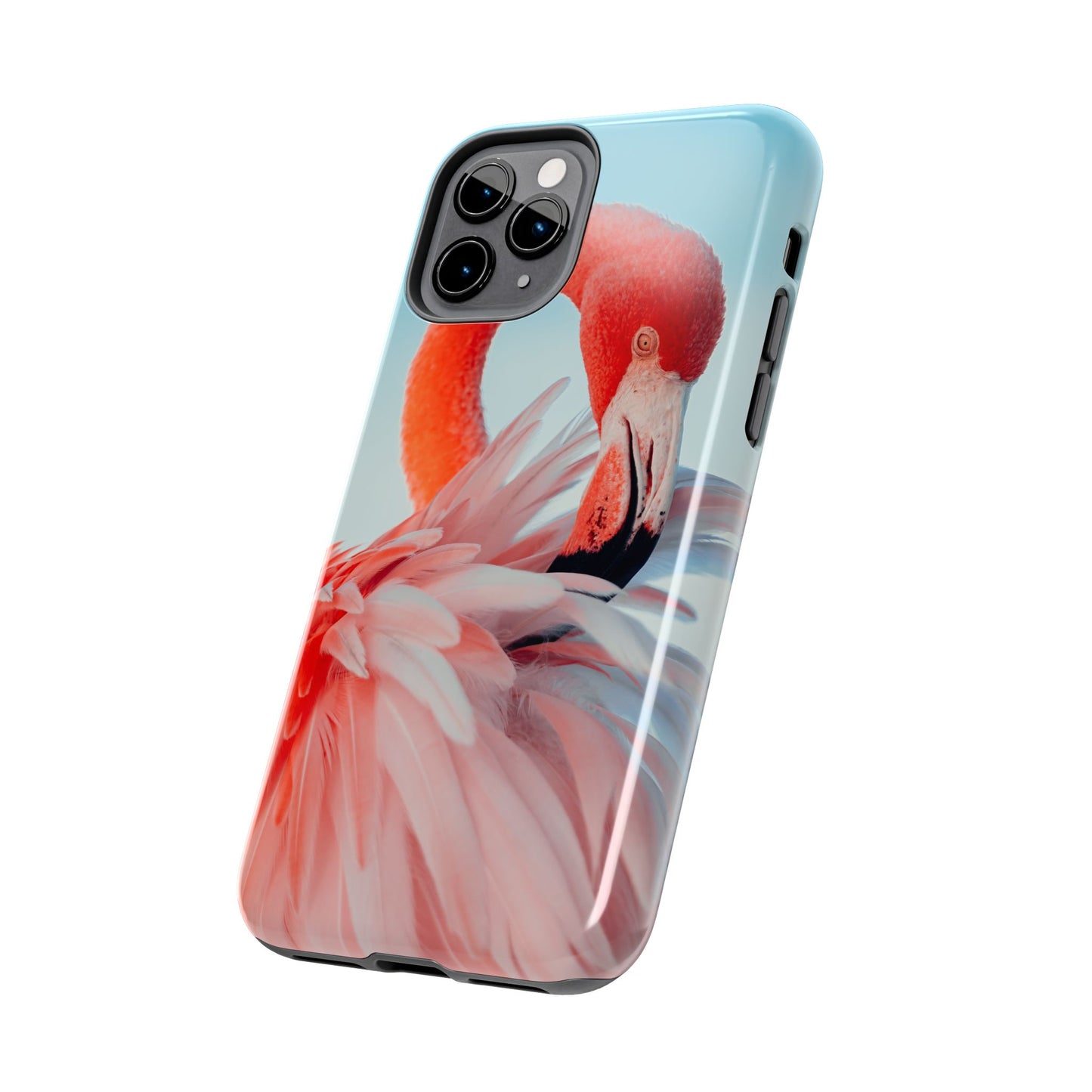 Vibrant Flamingo, Tropical Phone Case