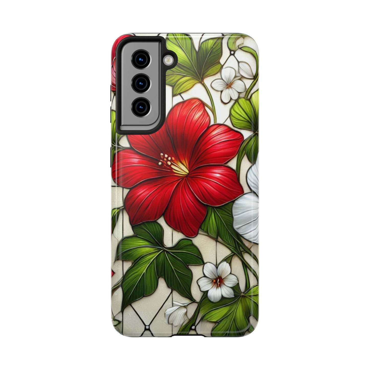 Tough Phone Case with Vibrant Floral Design - Perfect Gift for Nature Lovers