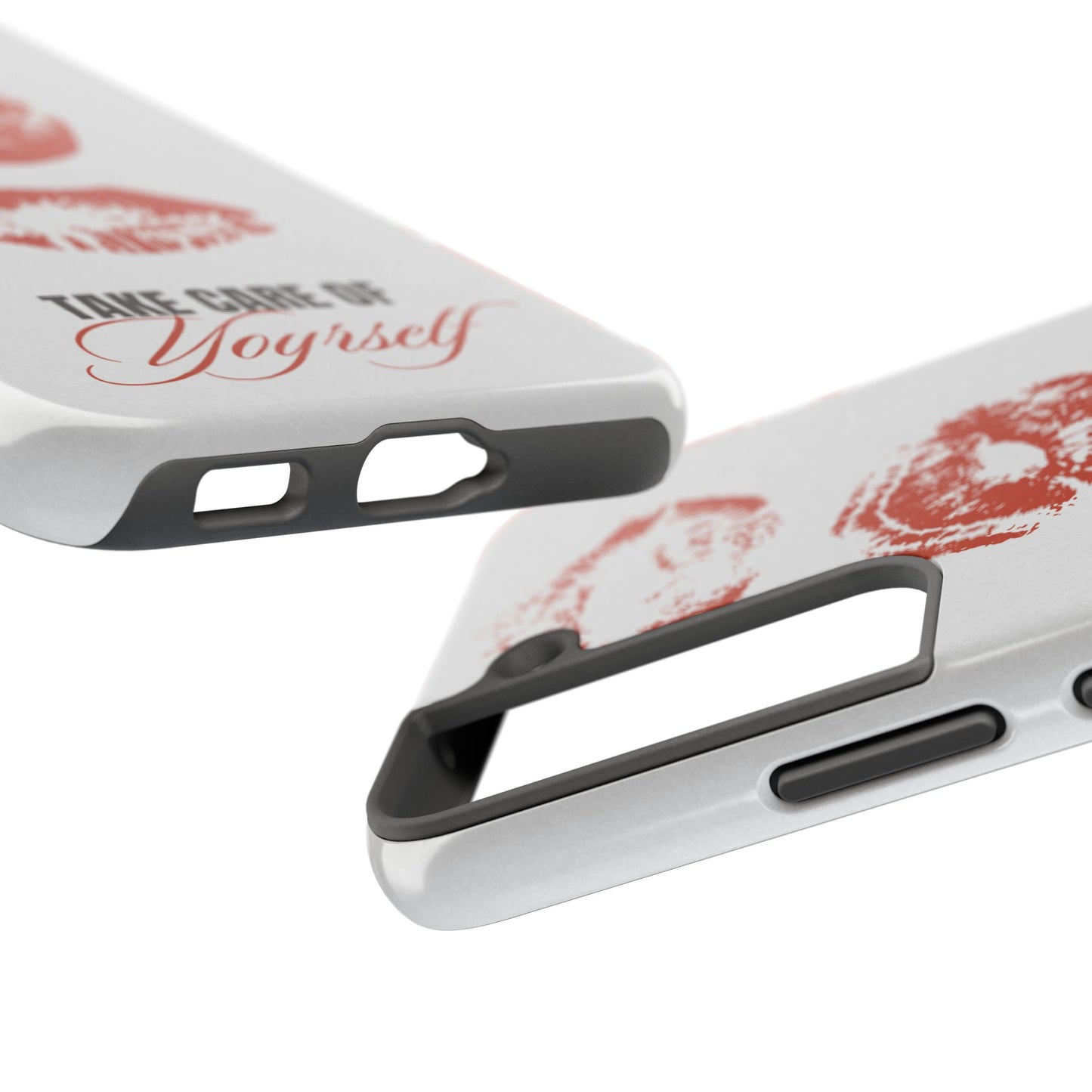 Kiss Print, Chic. Tough Phone Case