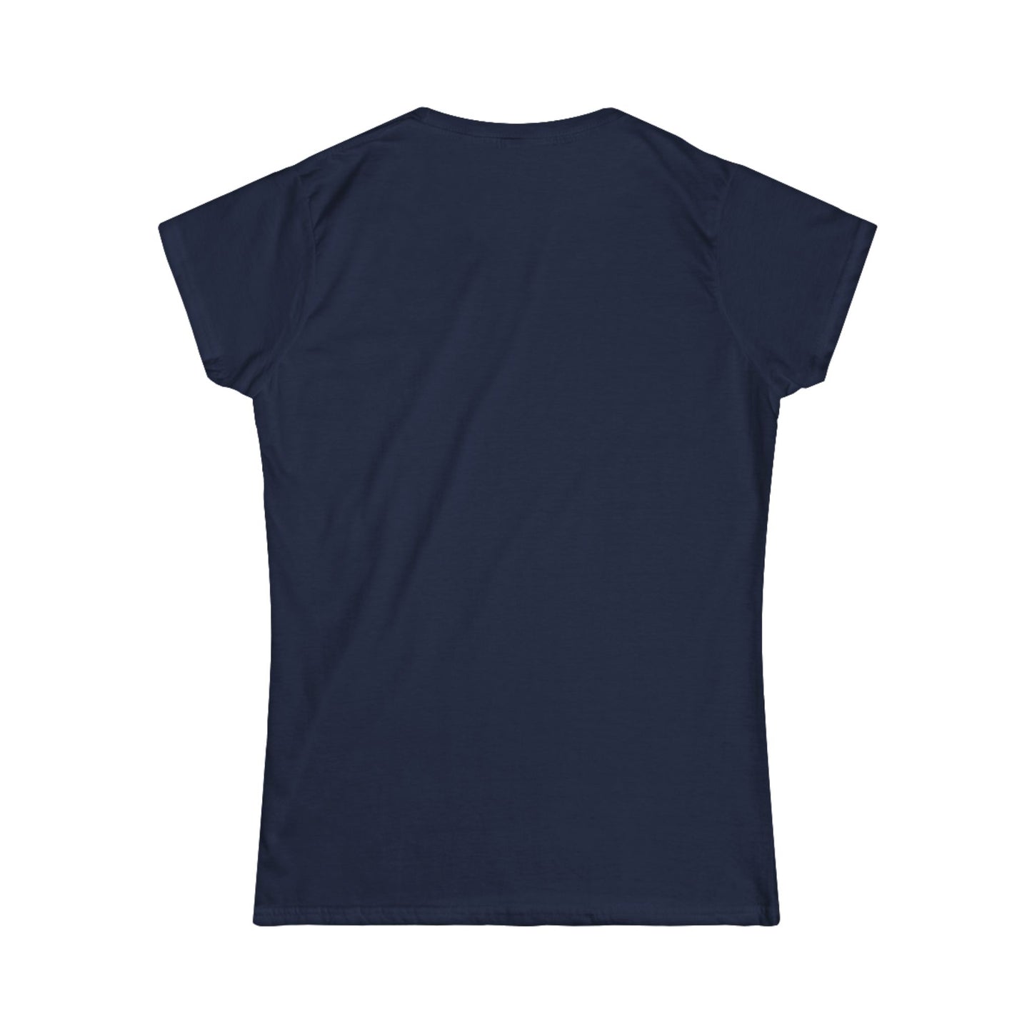 Women's Inspirational Tee - Softstyle T-Shirt STRAIGHT OUT OF POLICE ACADEMY