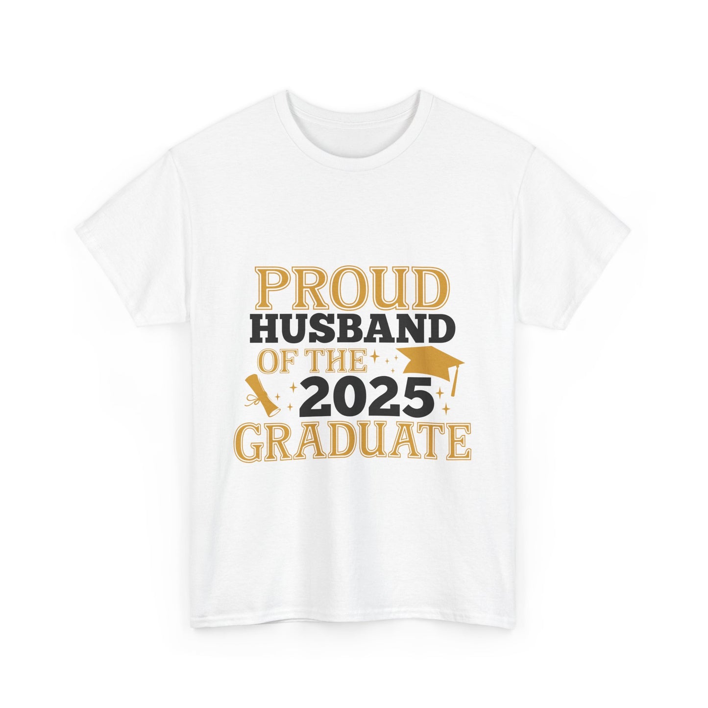 Proud Husband of the 2025 Graduate Unisex Cotton Tee