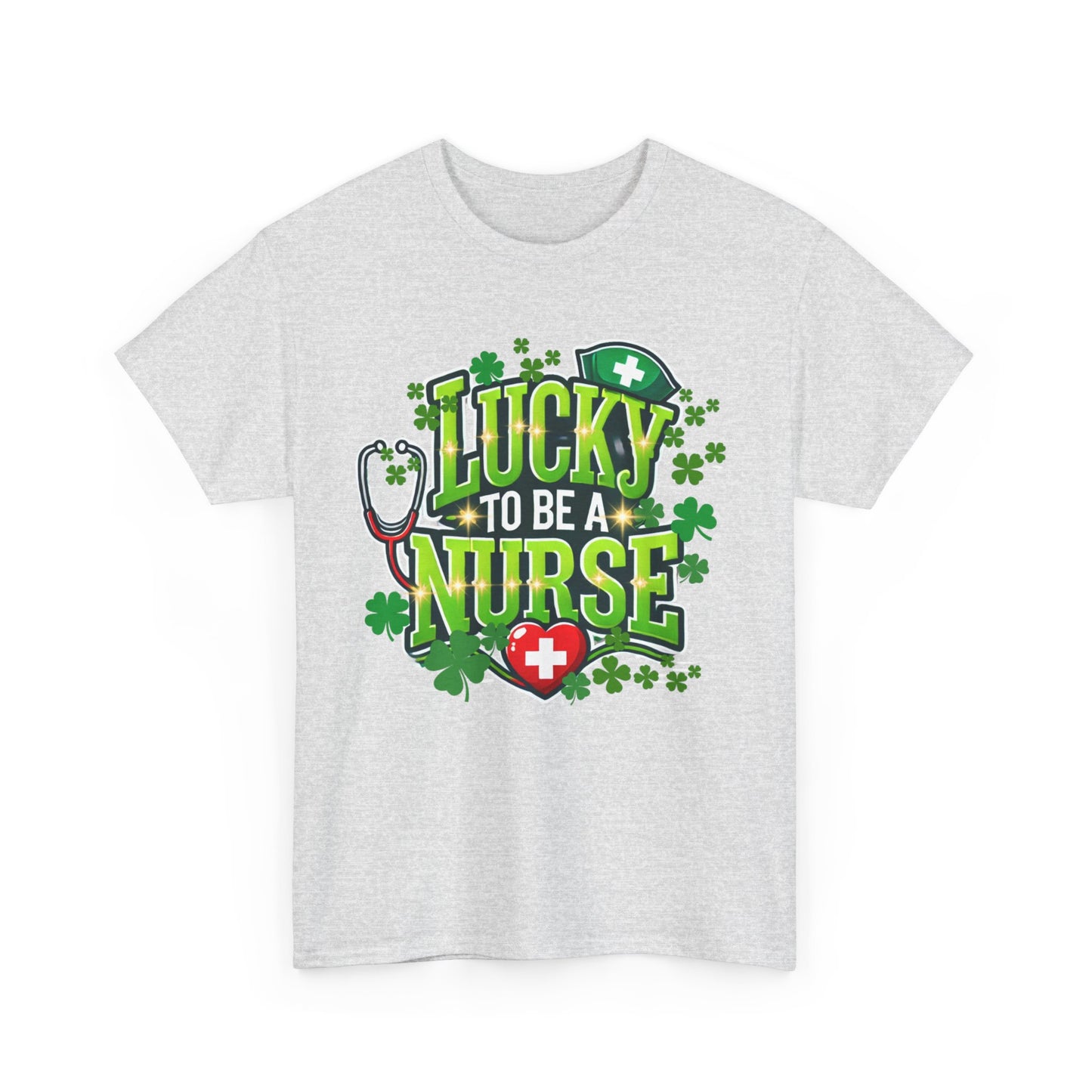 Lucky to be a Nurse Tee, St. Patrick's Day Gifts, Healthcare Appreciation,