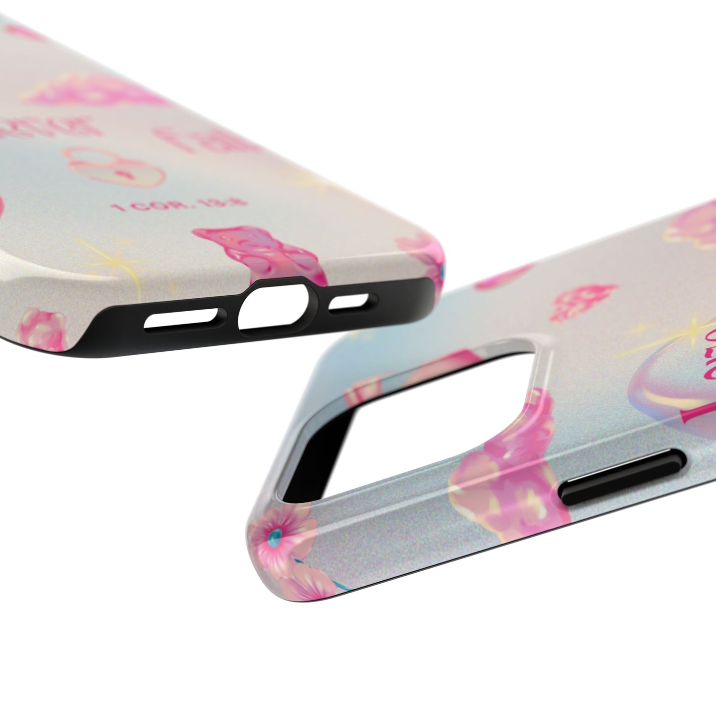 Love Never Fails Bible Verse Tough Phone Case