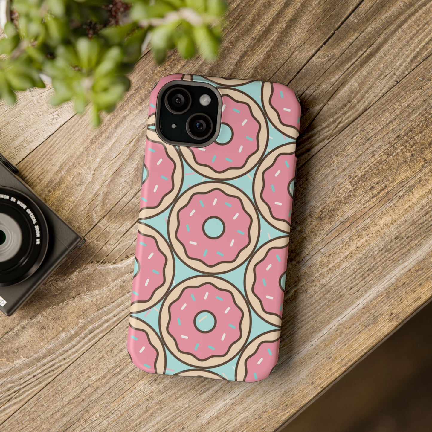 Colorful, Cute Donut MAGNETIC Phone Case for Iphone