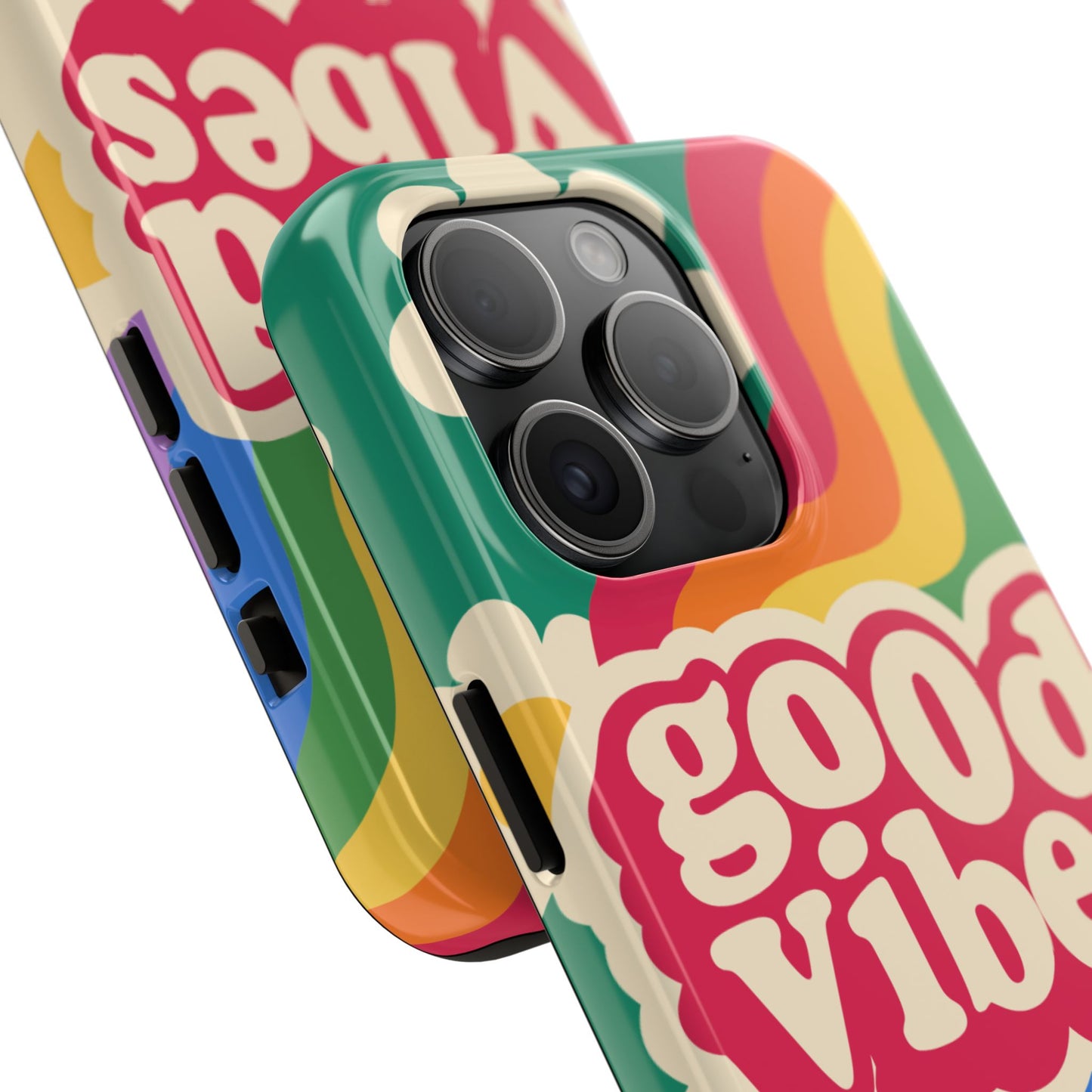 Good Vibes Tough Phone Cases, Colorful, Cheerful Phone Protection, Gifts for Friends
