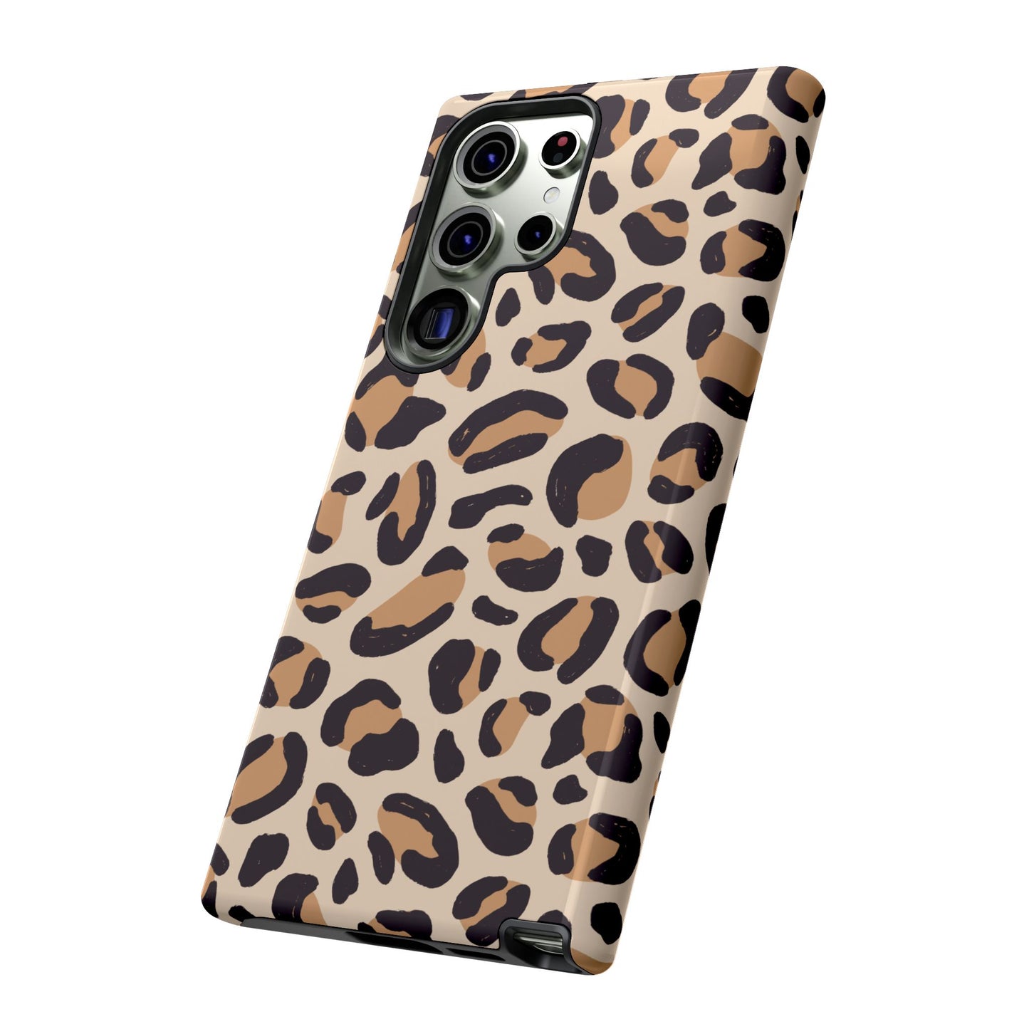 Leopard Print Tough Phone Case for Samsung