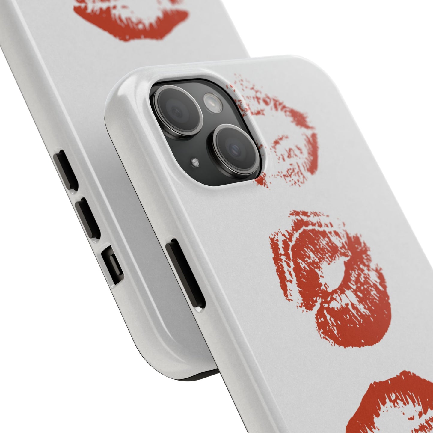 Kiss Print, Chic. Tough Phone Case