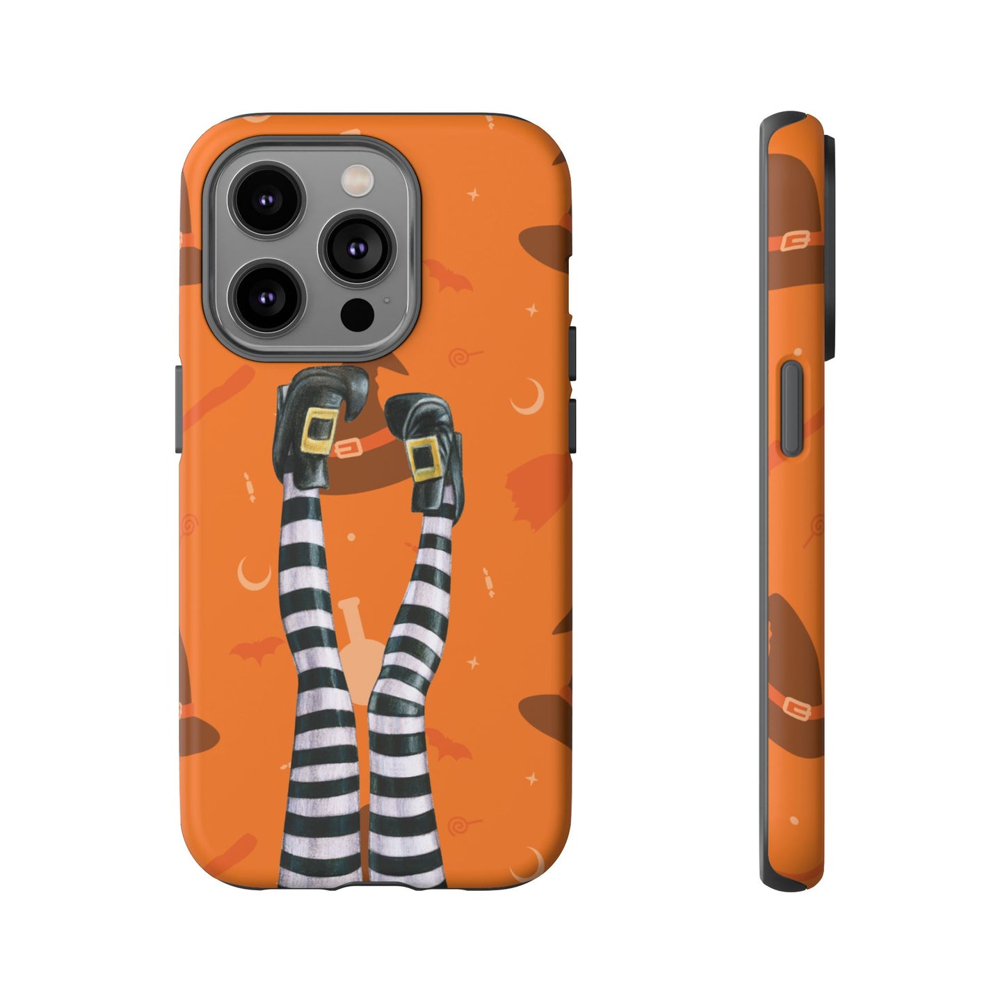 Halloween Phone Case, Spooky Design, Witch Legs for Iphone