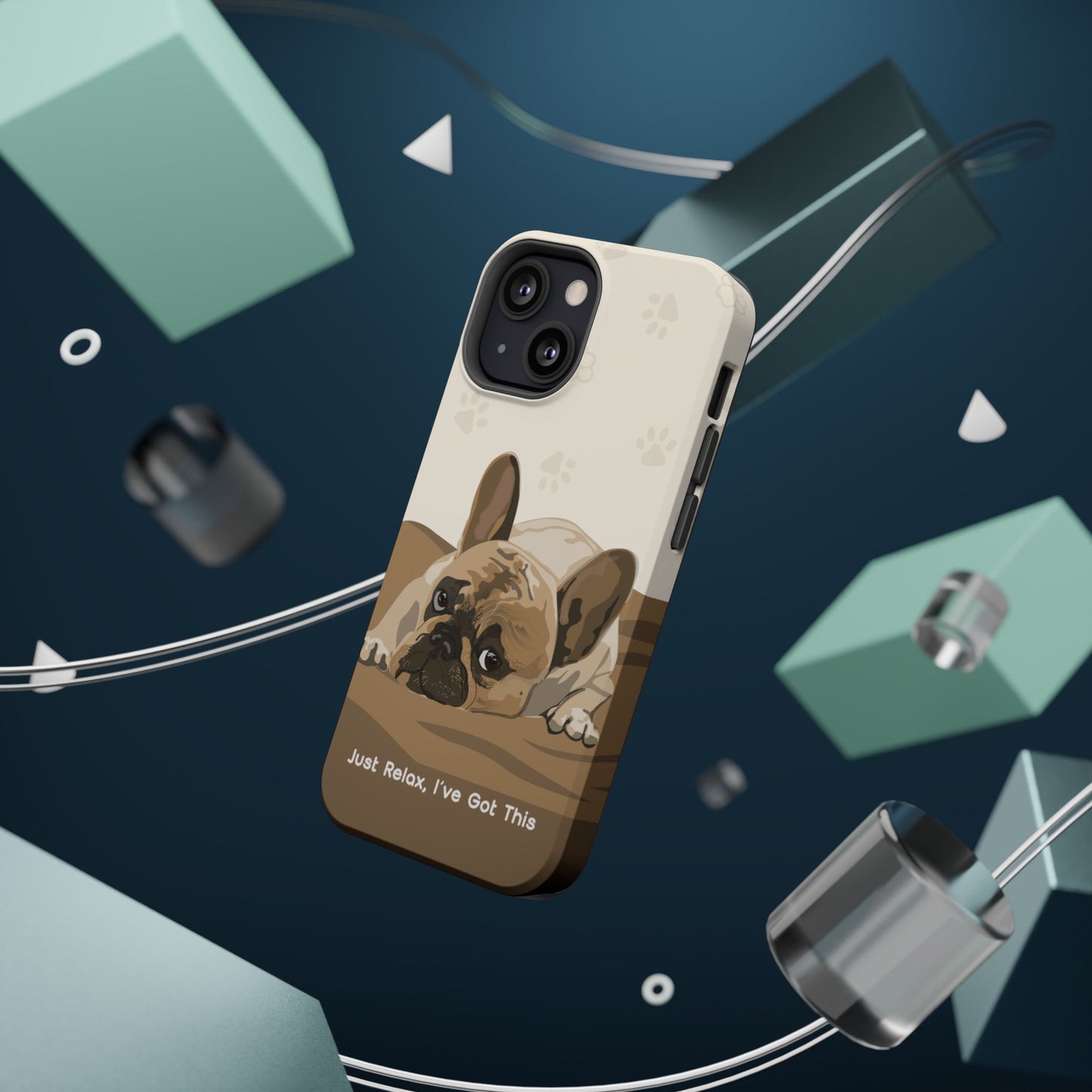 Cute Dog Tough MAGNETIC Phone Case - Just Relax, I’ve Got This