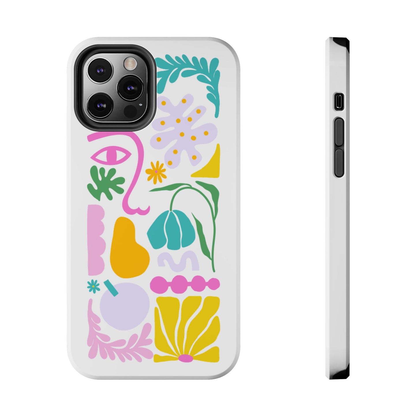 Vibrant Floral Phone Cases, Tough Smartphone Cover, Artistic Cell Phone Protector, Unique Gift for All Occasions, Trendy Tech Accessory