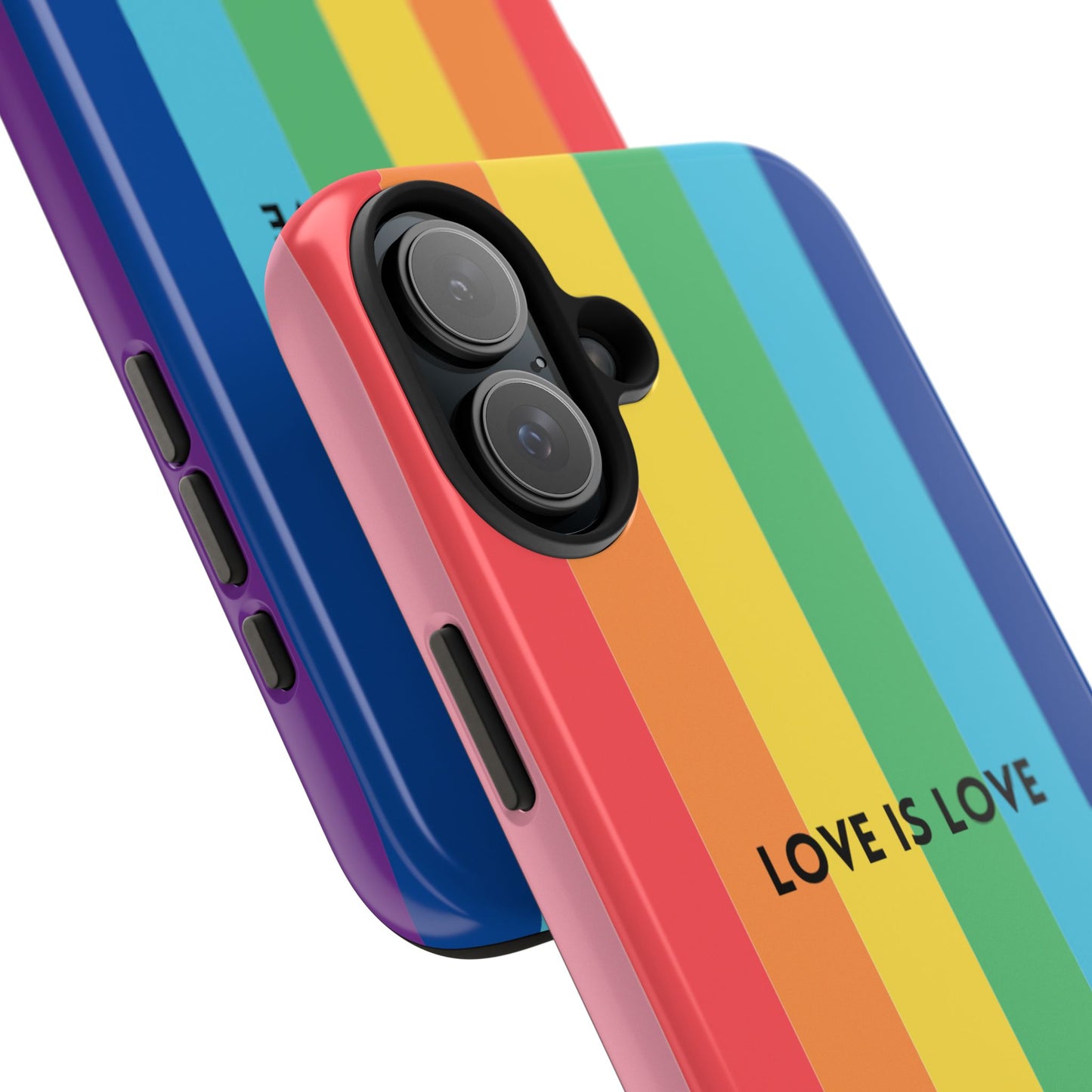 LOVE IS LOVE Colorful Love, Pride Tough Phone Case
