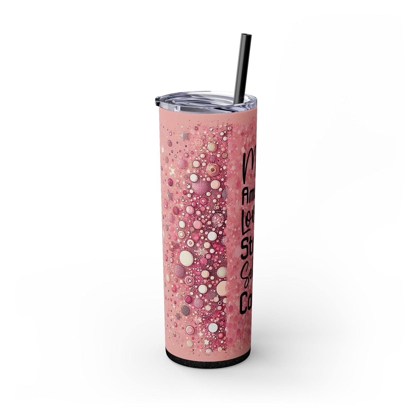 Mom Appreciation Skinny Tumbler with Straw - 20oz