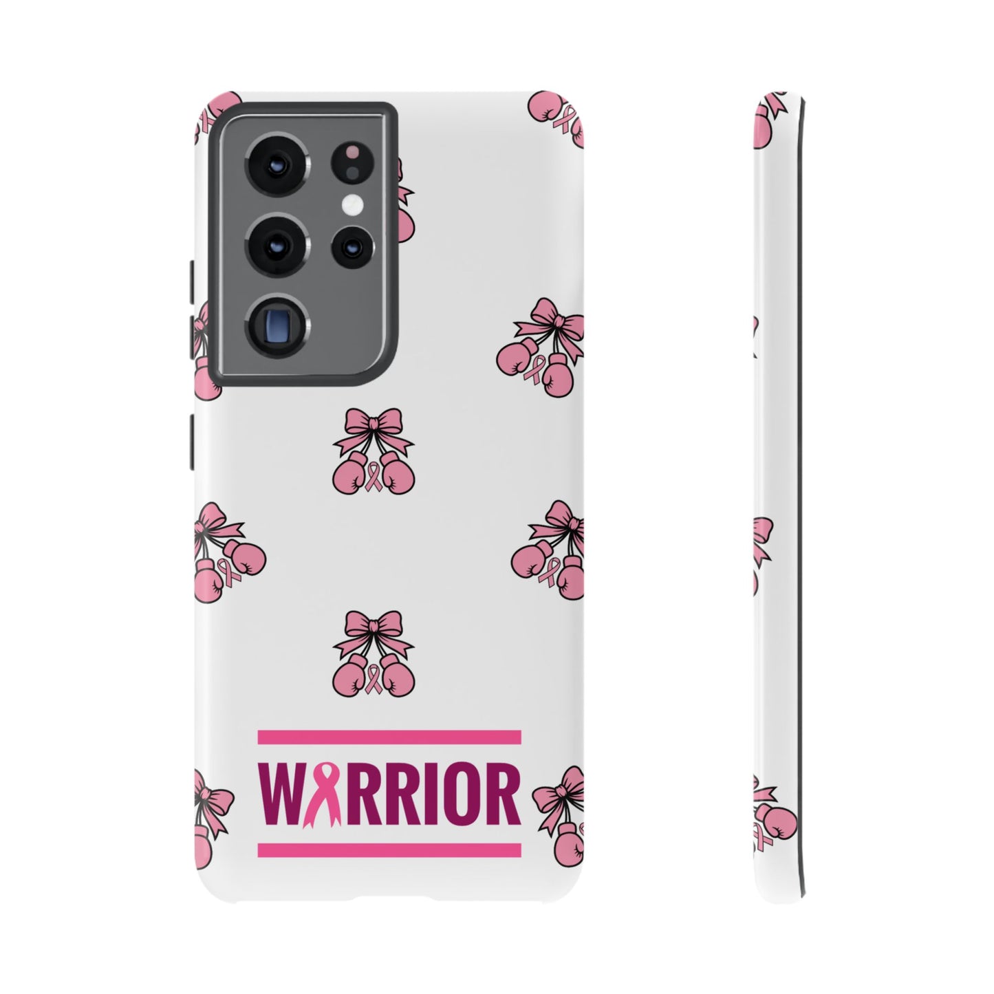 Phone Case - Pink Warrior Cancer Awareness Gift for Breast Cancer Survivor for Samsung