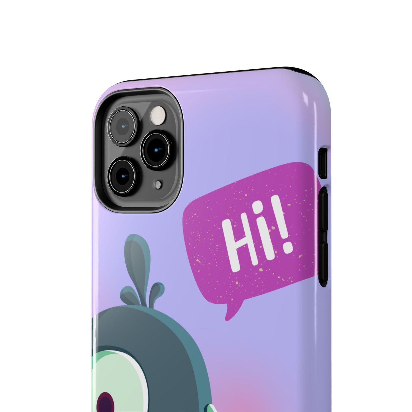 Colorful Cartoon Bird Tough Phone Case - Say Hi!