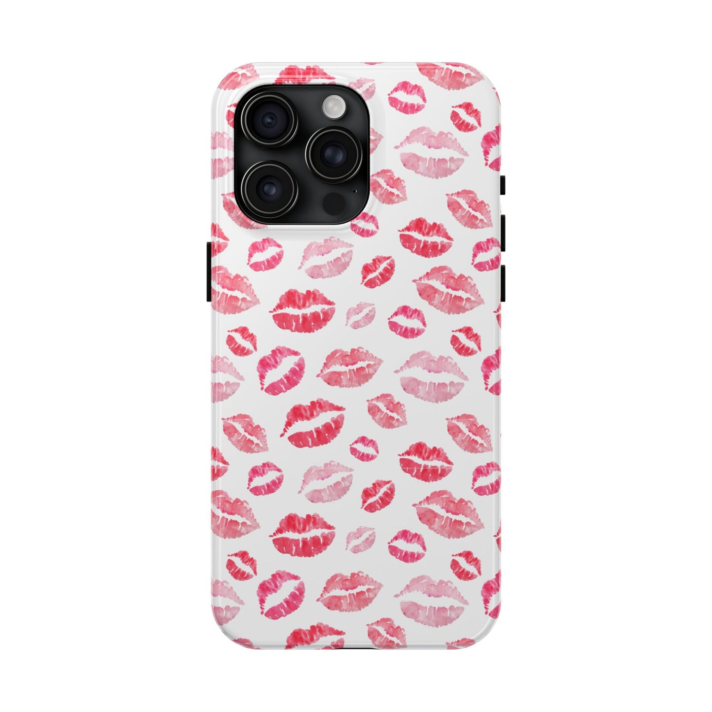 Kiss Pattern Tough Phone Cases, Cute, Unique for Iphone