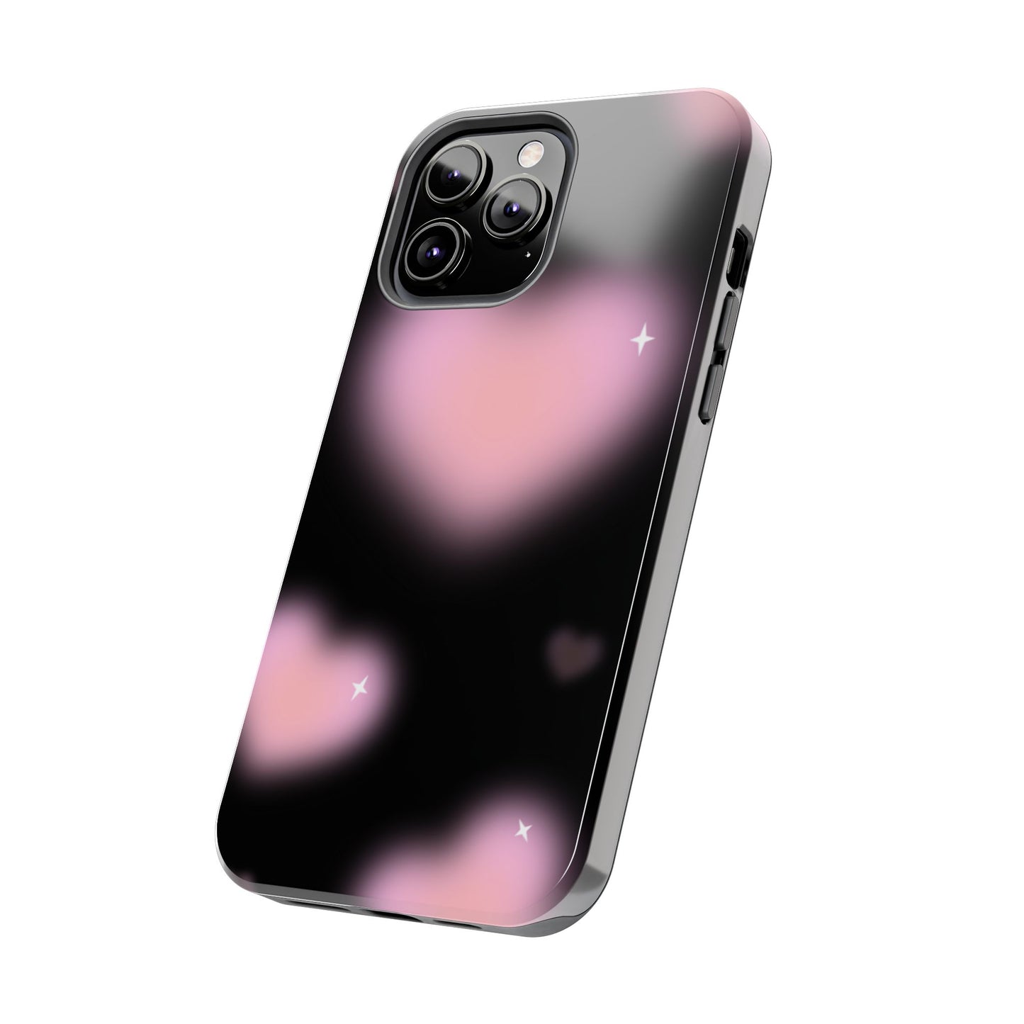 Romantic Pink Heart Pattern Phone Case
