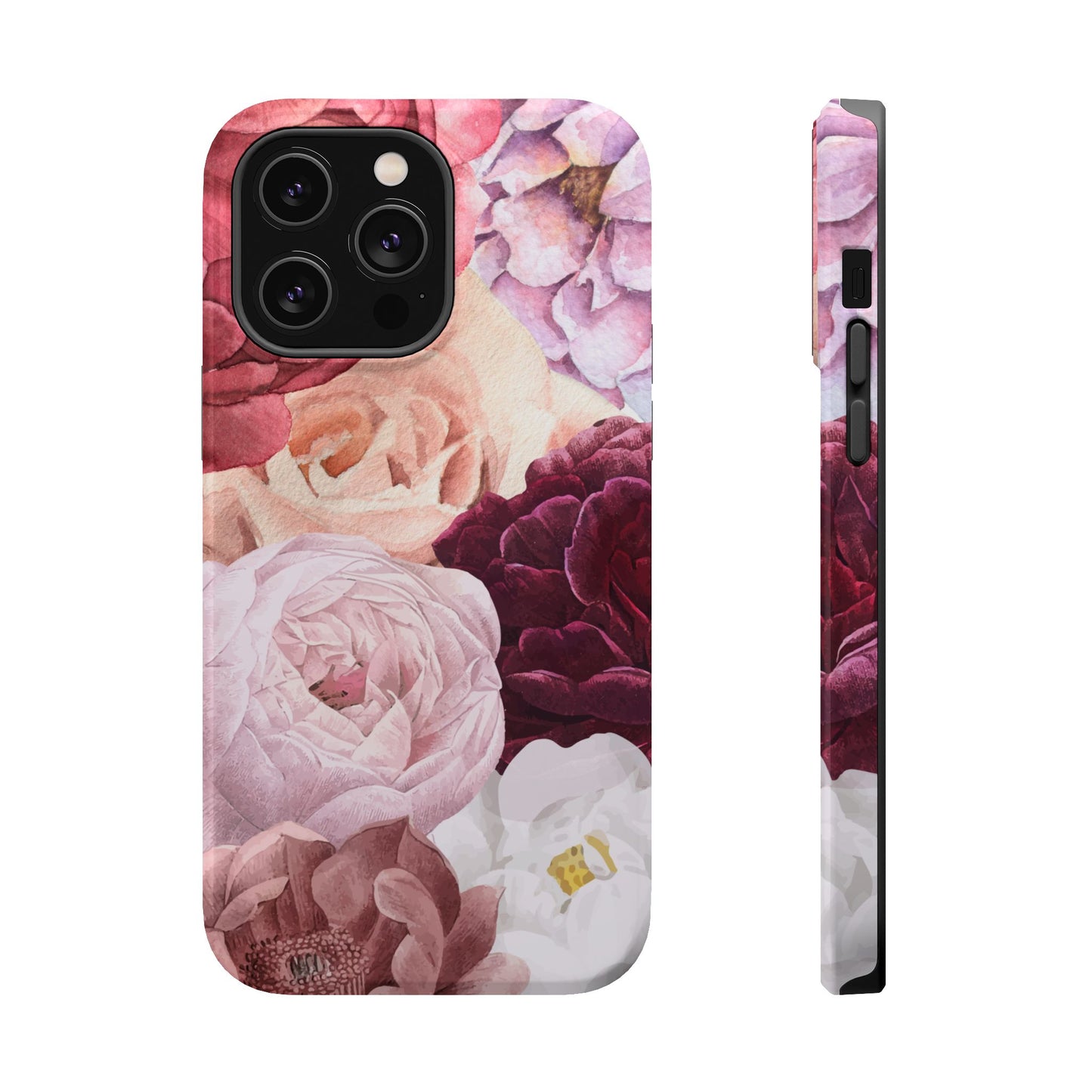 Elegant Protection for Every Occasion Floral Tough Phone Case