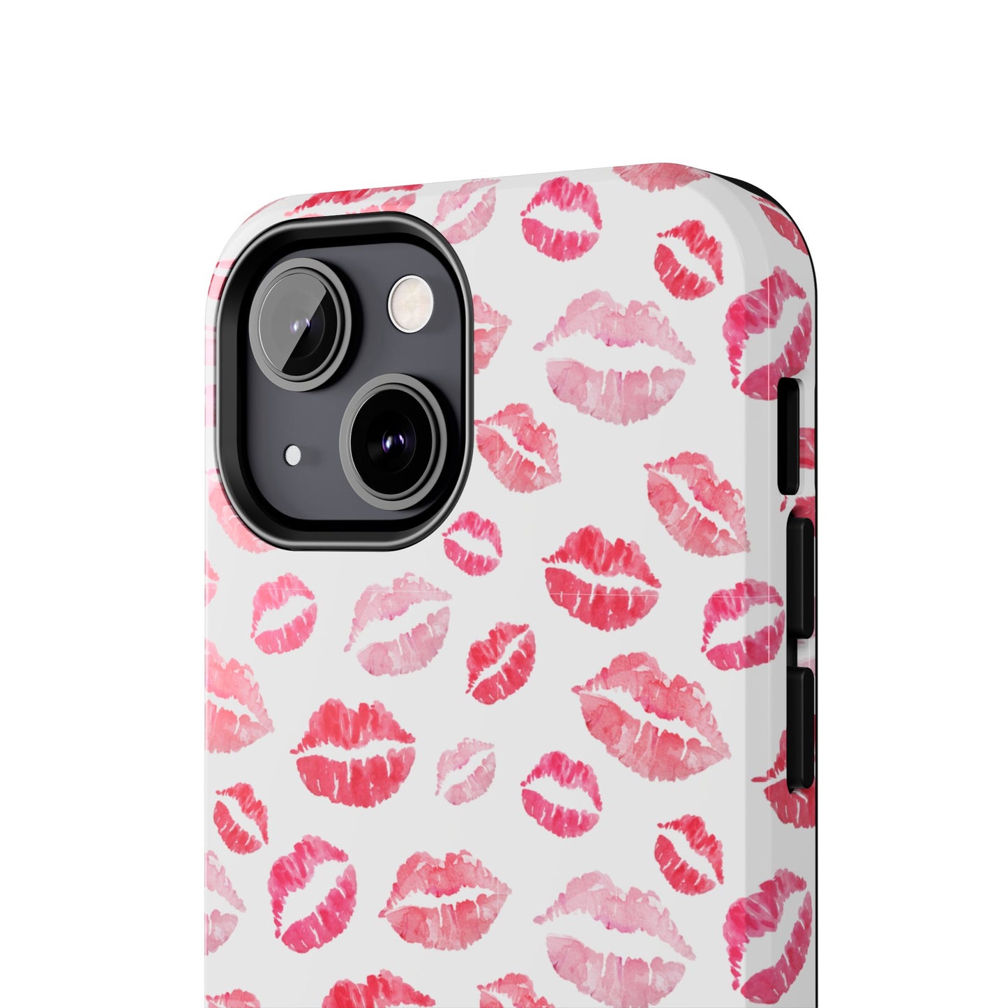 Kiss Pattern Tough Phone Cases, Cute, Unique for Iphone