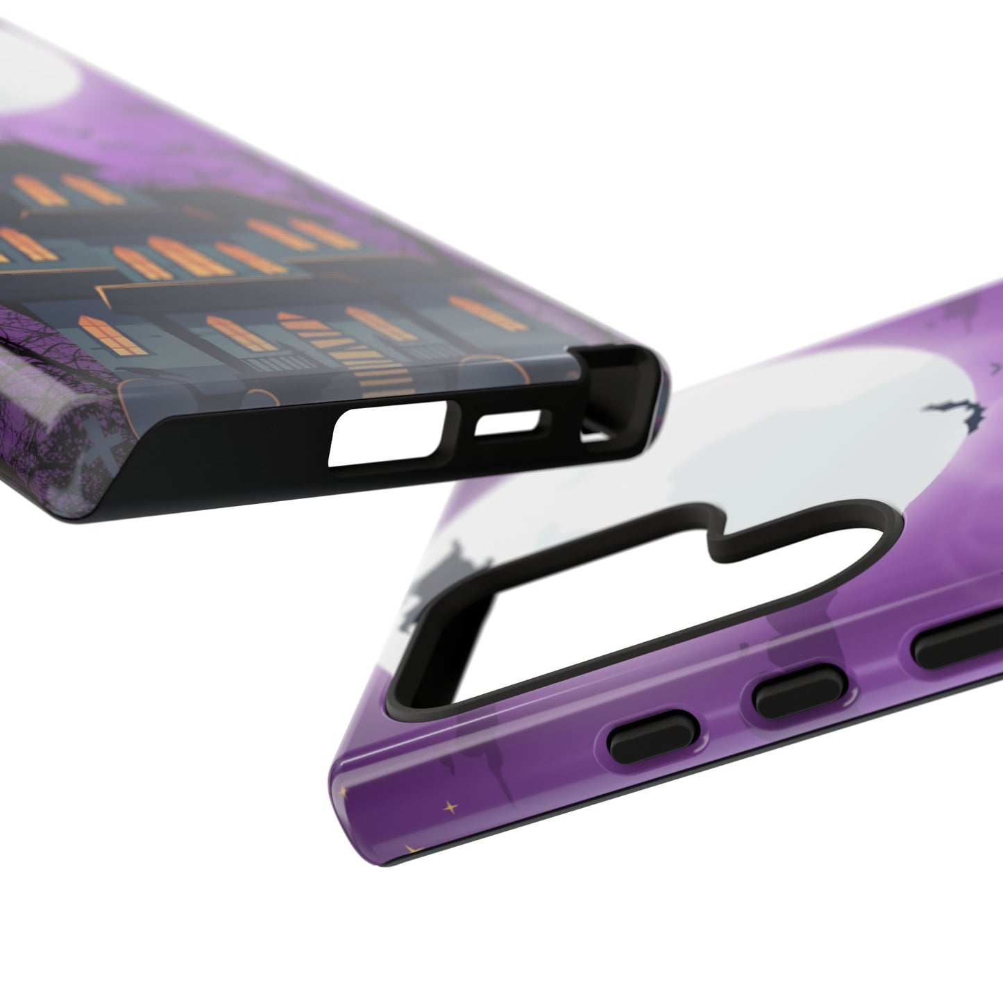 Halloween Haunted, Spooky House, Witchy Vibe Phone Case for Samsung