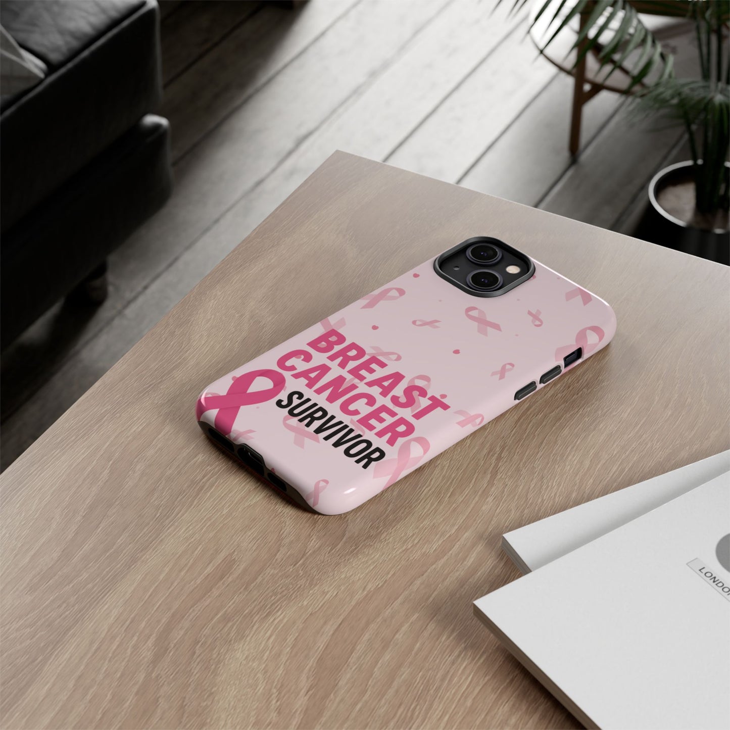 Breast Cancer Survivor Phone Case - Supportive Gift for Fighters, Fighters & Cherished Friends, Awareness Month Essentials