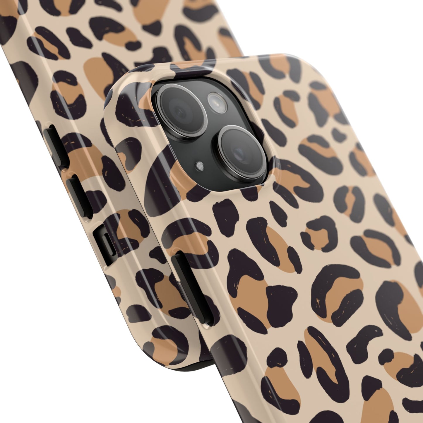 Stylish Leopard Print Tough Phone Cases