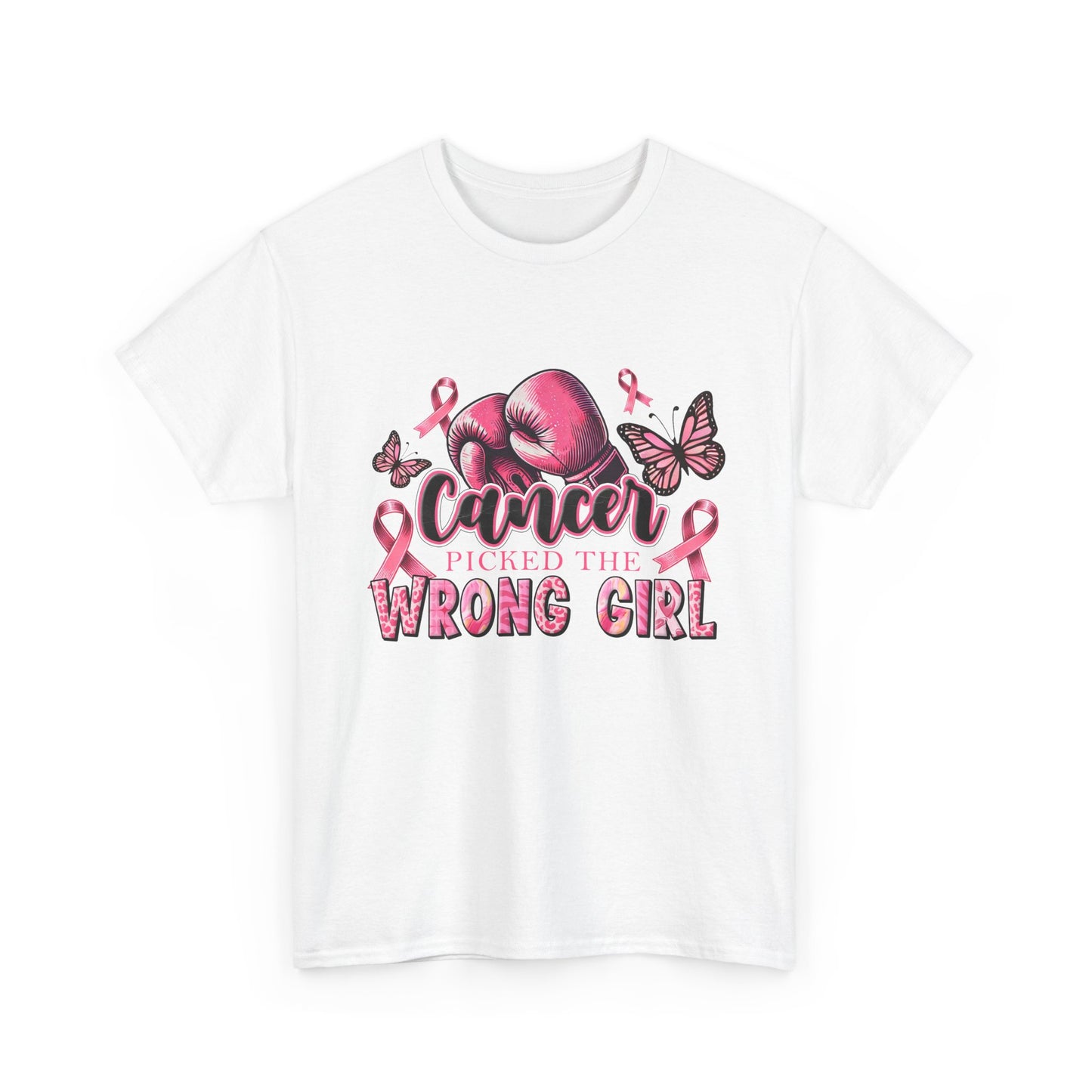 Cancer Awareness Tee - Picked the Wrong Girl Unisex Cotton Shirt