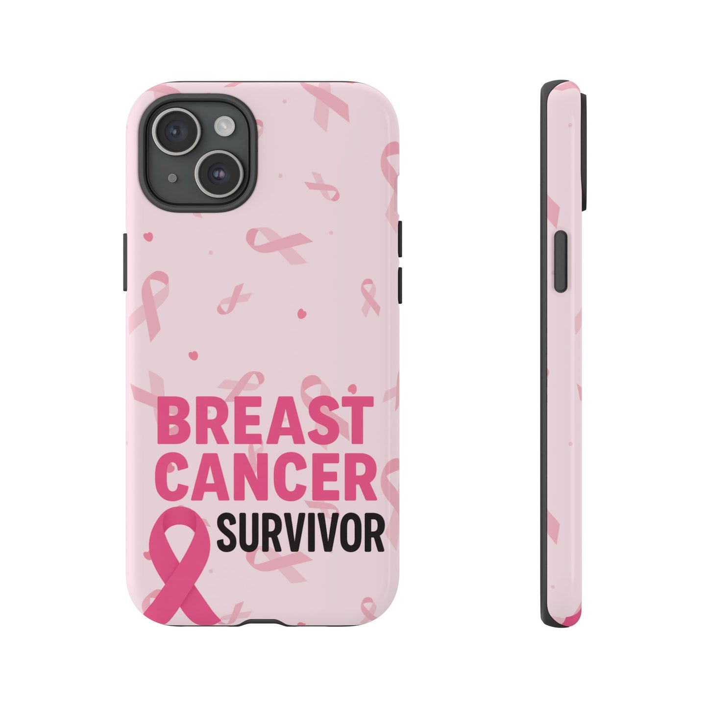 Breast Cancer Survivor Phone Case - Supportive Gift for Fighters, Fighters & Cherished Friends, Awareness Month Essentials
