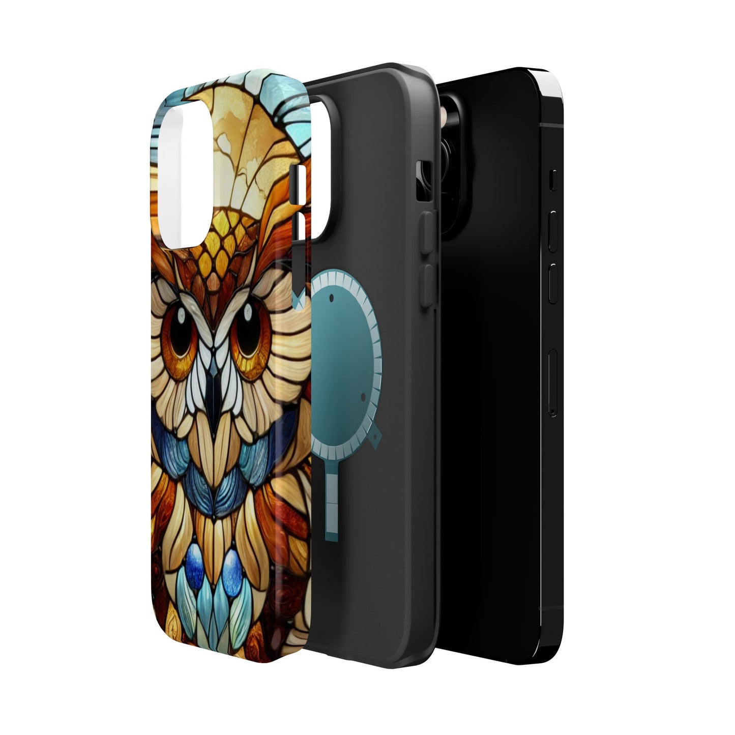 Bohemian Owl MAGNETIC Phone Case for Owl Lovers- Perfect Gift for Iphone