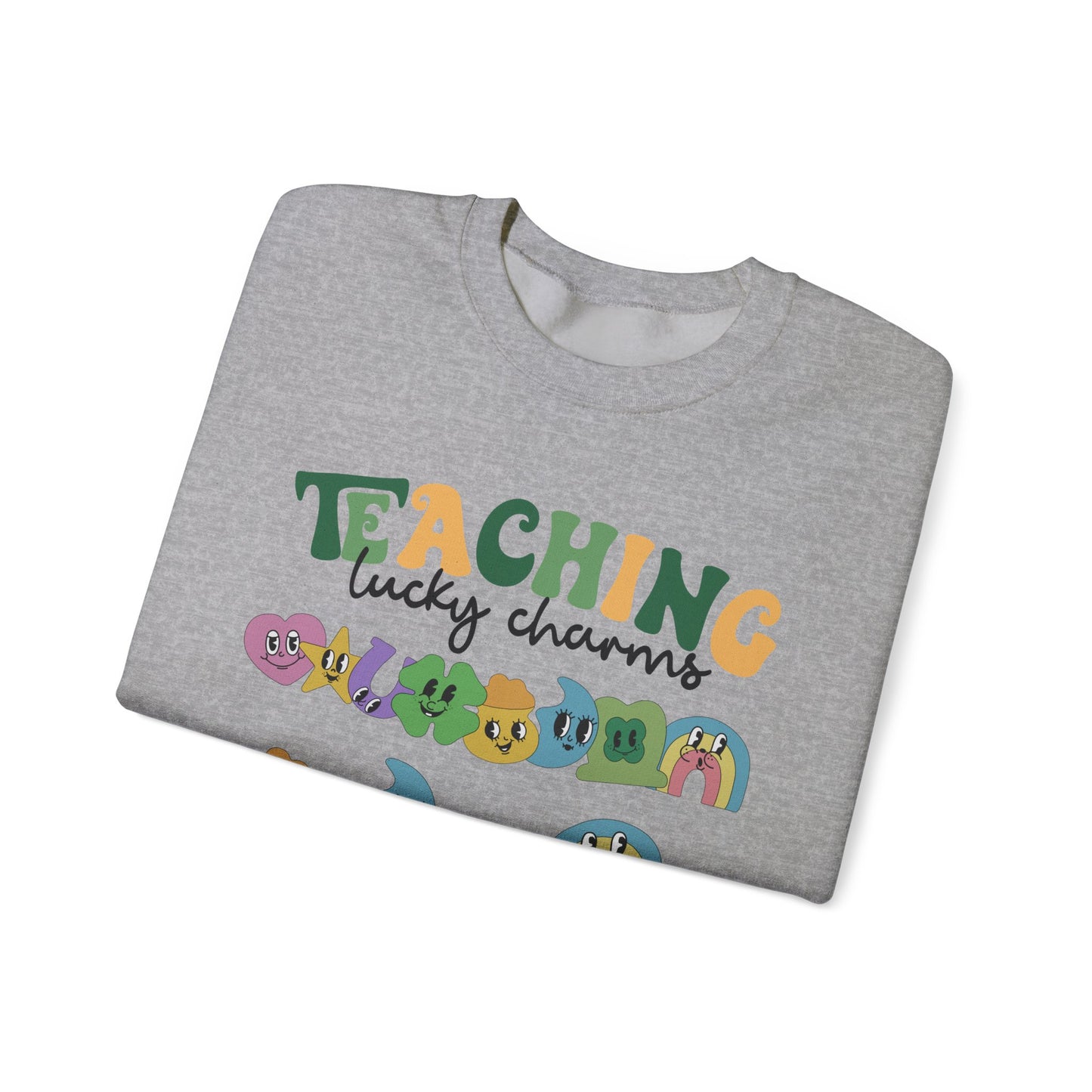 Teaching Lucky Charms Crewneck Sweatshirt for Educators