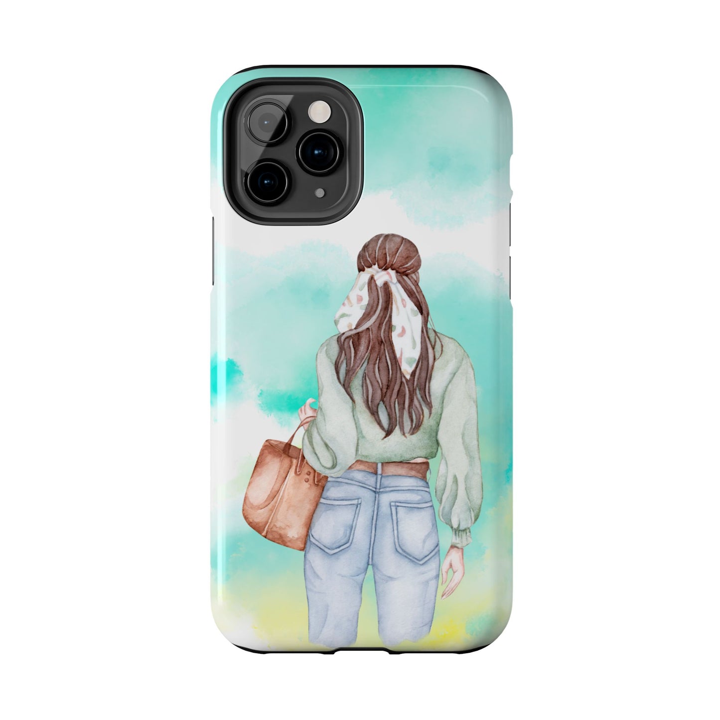 Whimsical Woman Tough Phone Case