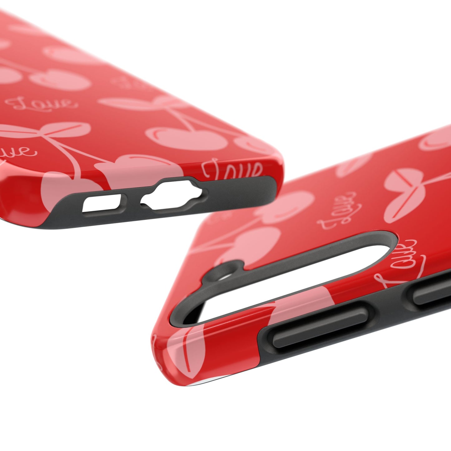 Cute Cherry Love Tough Phone Cases