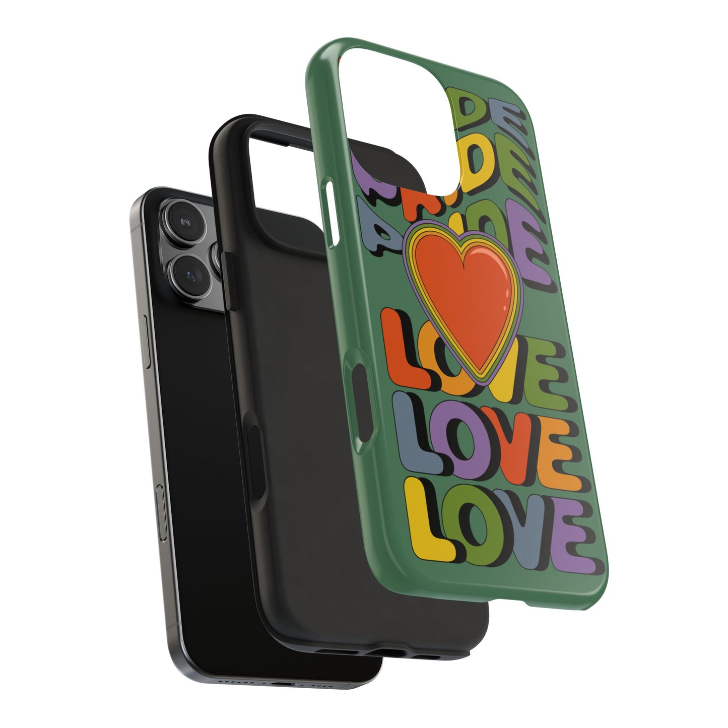 Pride Love - LGBTQ+ Support Tough Phone Case