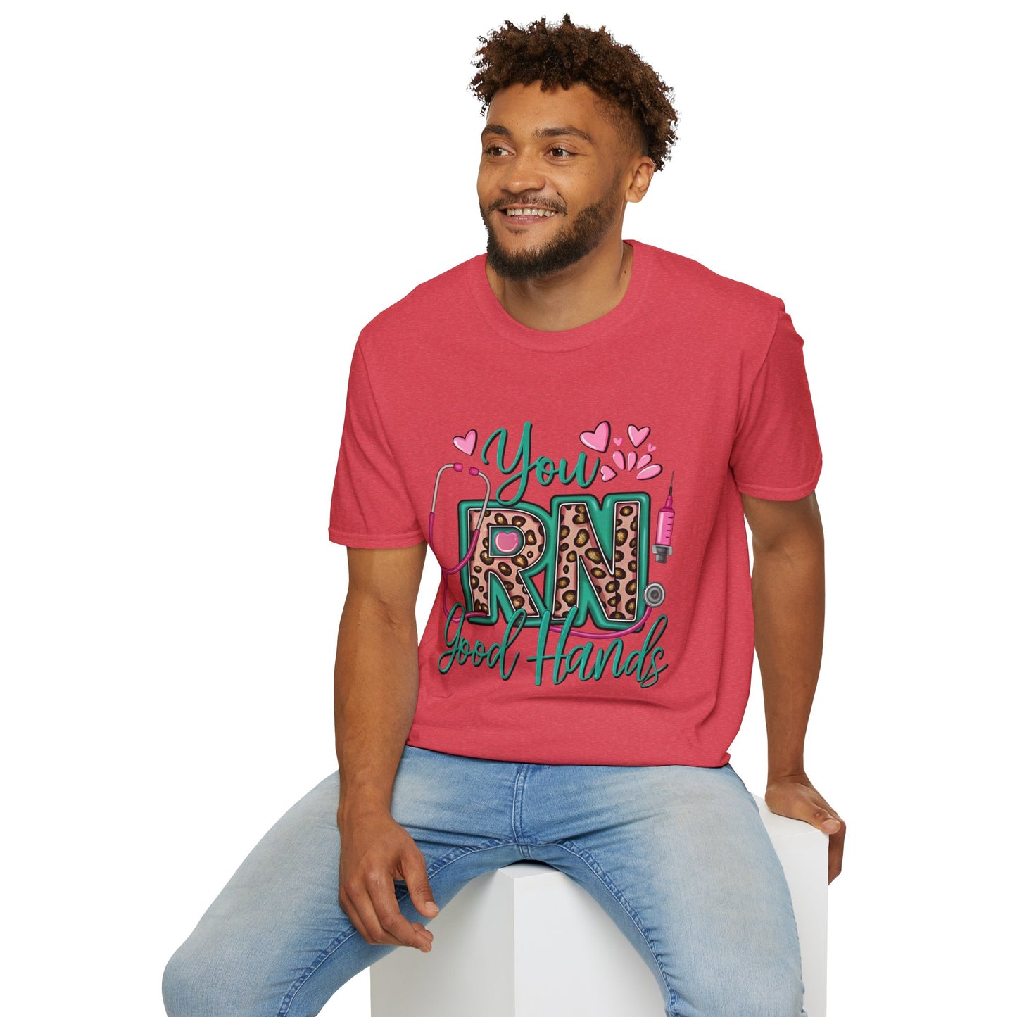 "You RN Good Hands" T-Shirt for Nurses