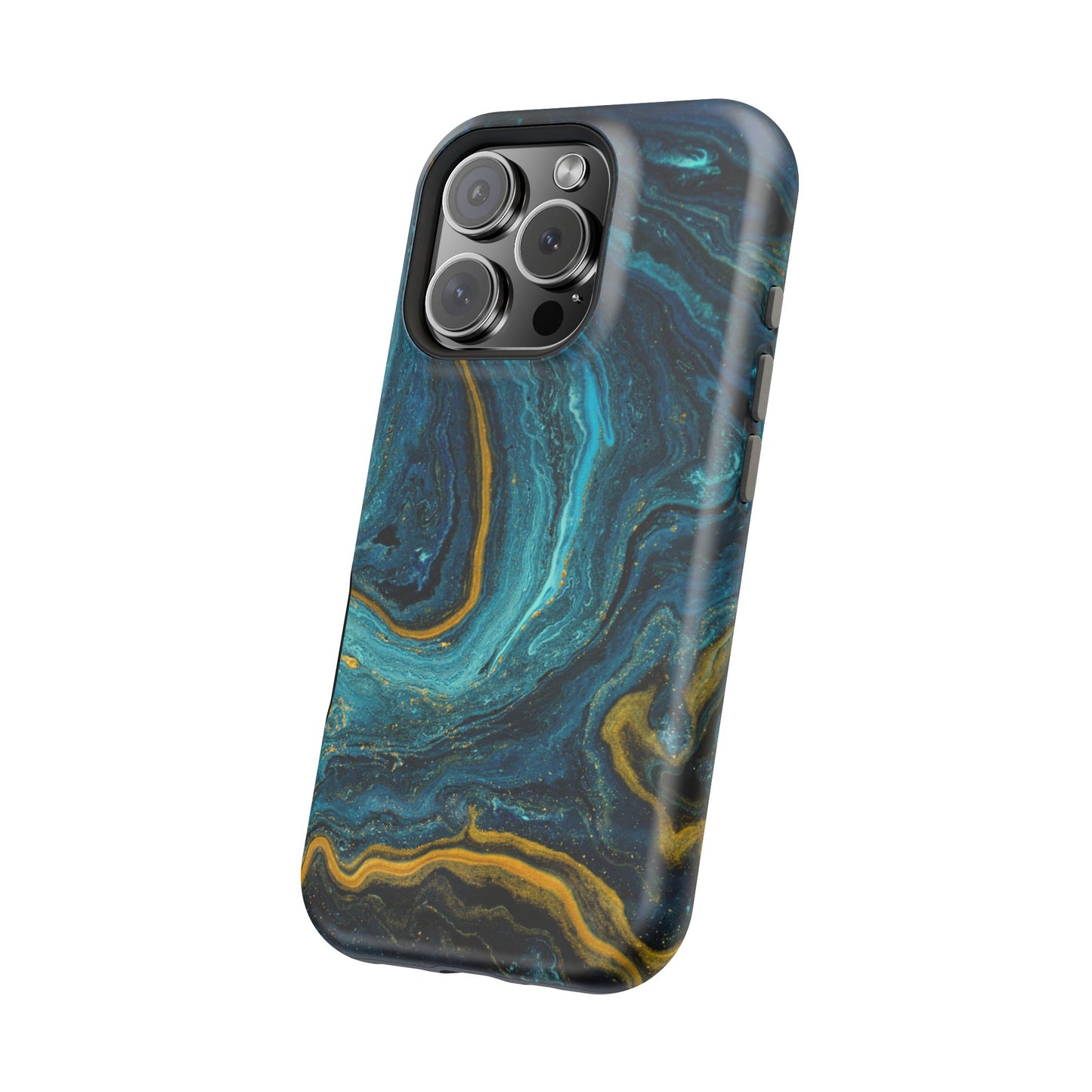 Marble Print MAGNETIC, Unique Tough Phone Case
