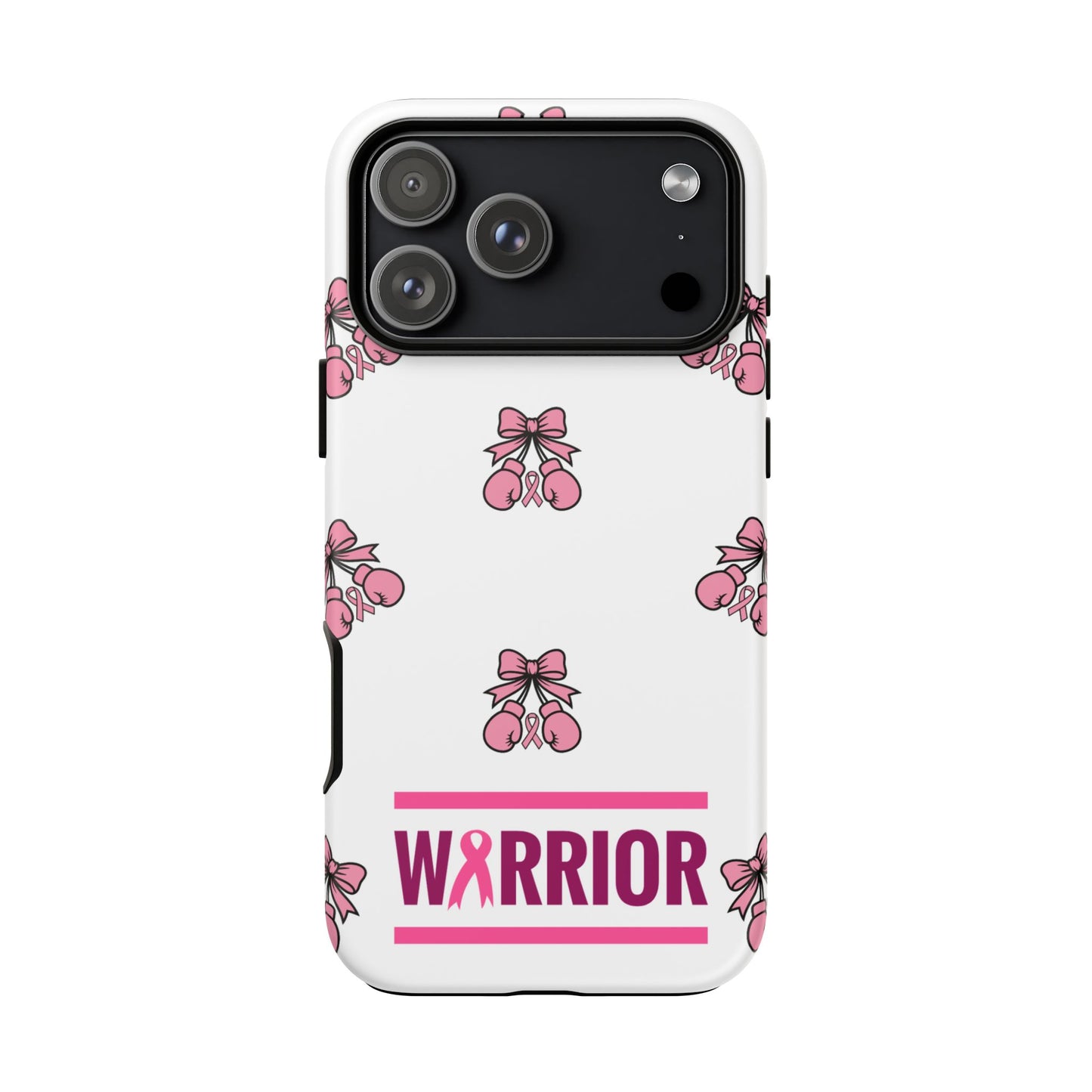 Phone Case - Pink Warrior Cancer Awareness Gift for Breast Cancer Survivor for Iphone
