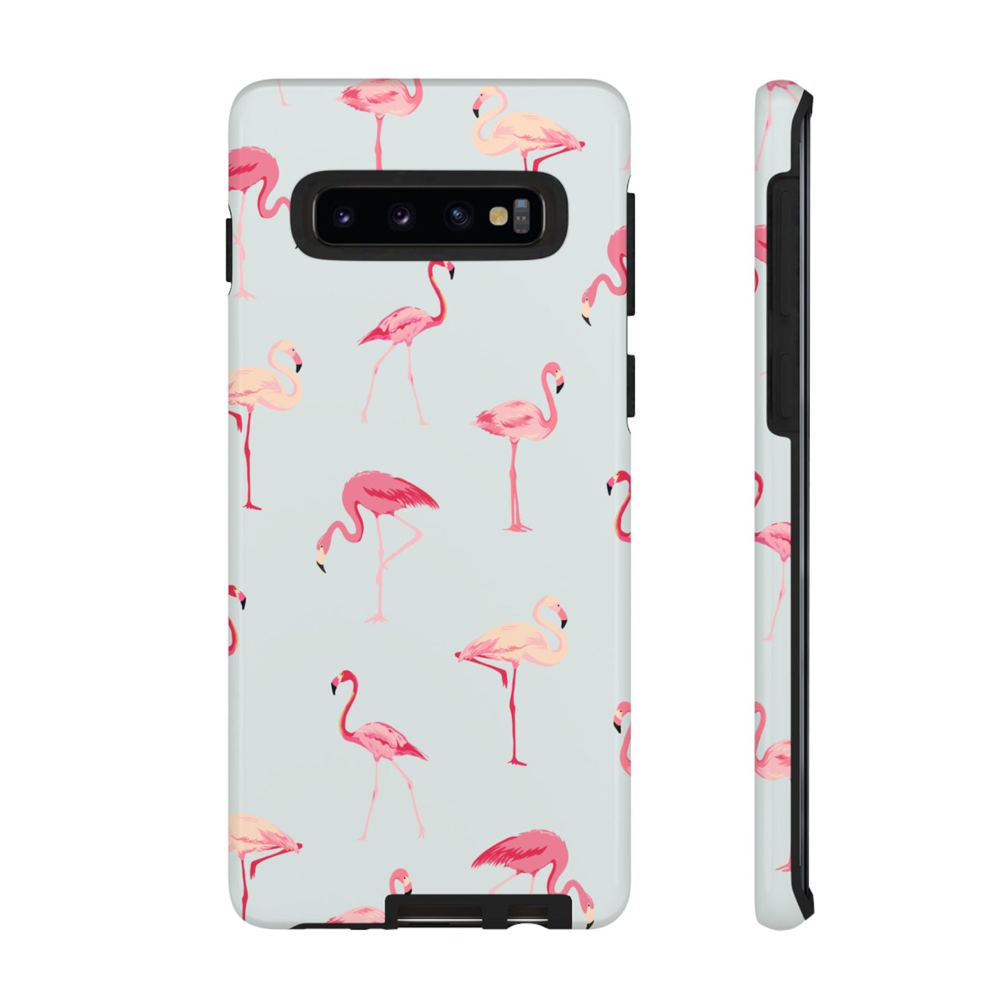 Stylish Flamingo, Summer Vibes Tough Phone Case for Samsung