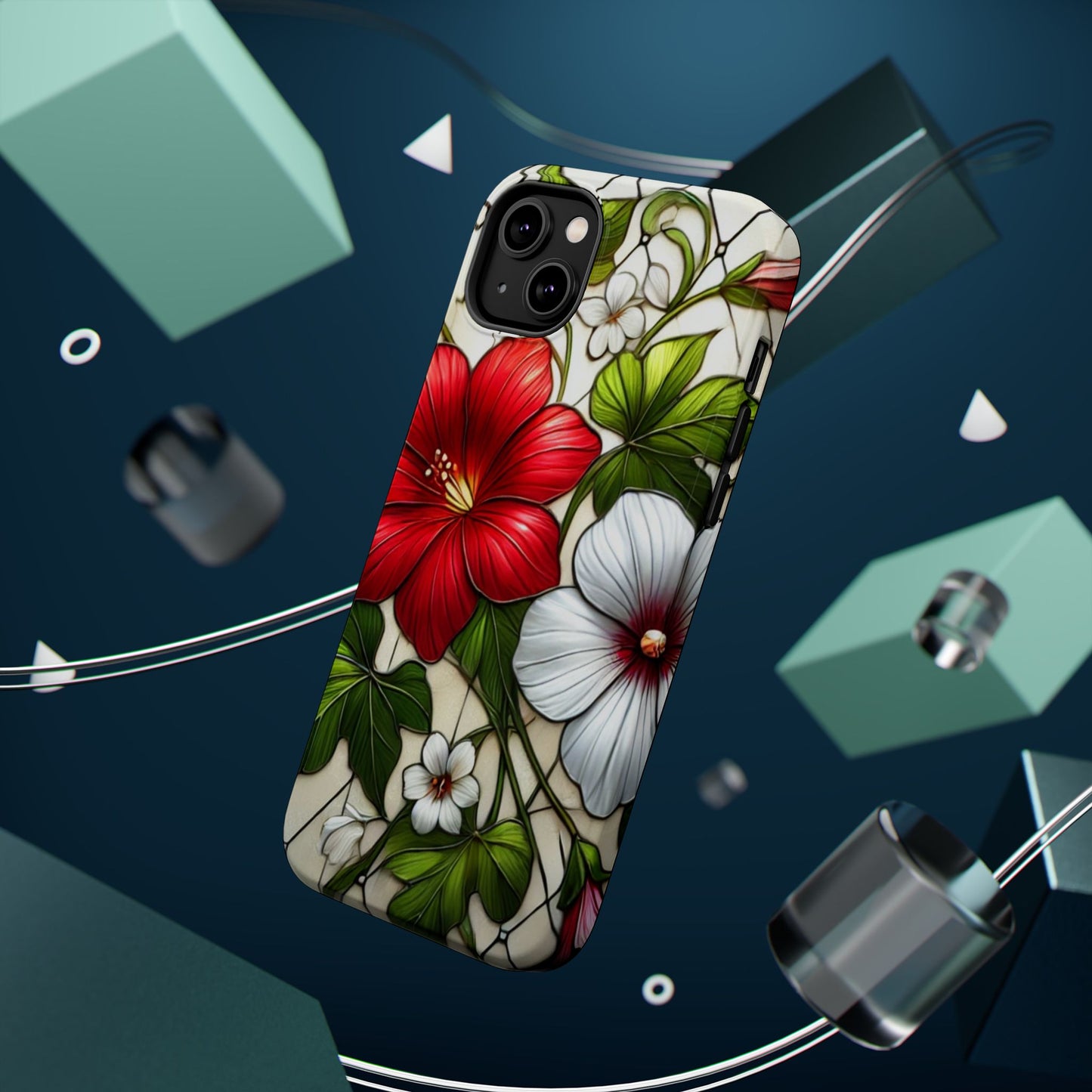 Floral MAGNETIC Phone Case - Vibrant Phone Protection - Great Gift