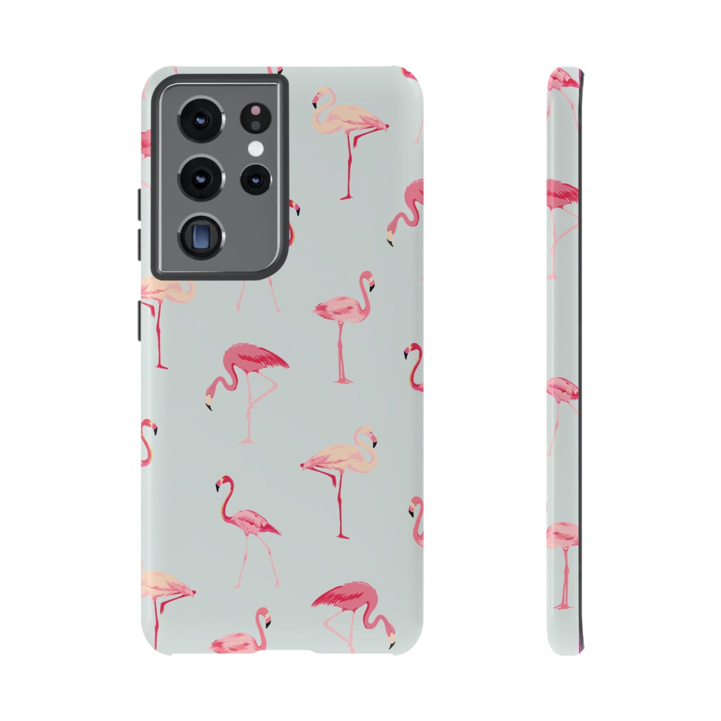 Stylish Flamingo, Summer Vibes Tough Phone Case for Samsung