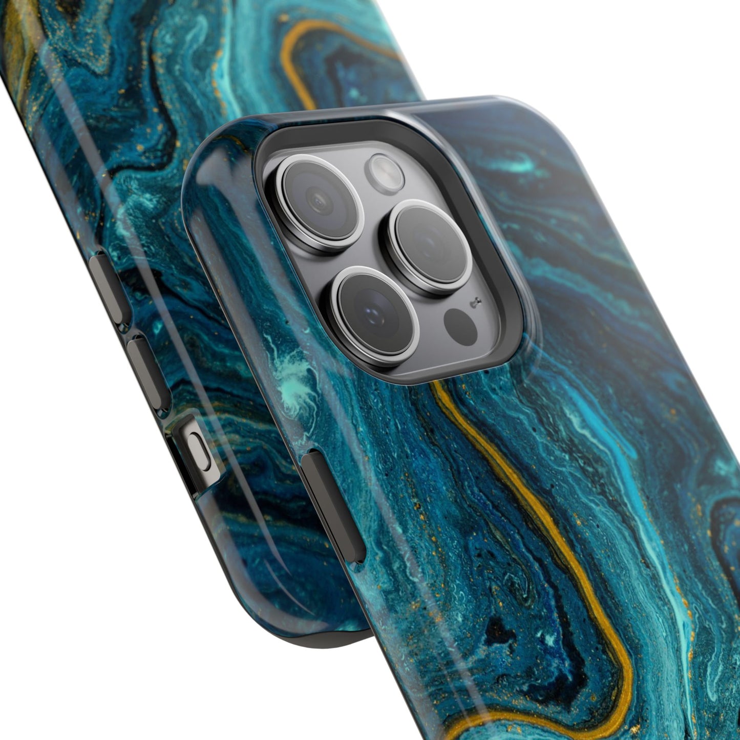 Marble Print MAGNETIC, Unique Tough Phone Case