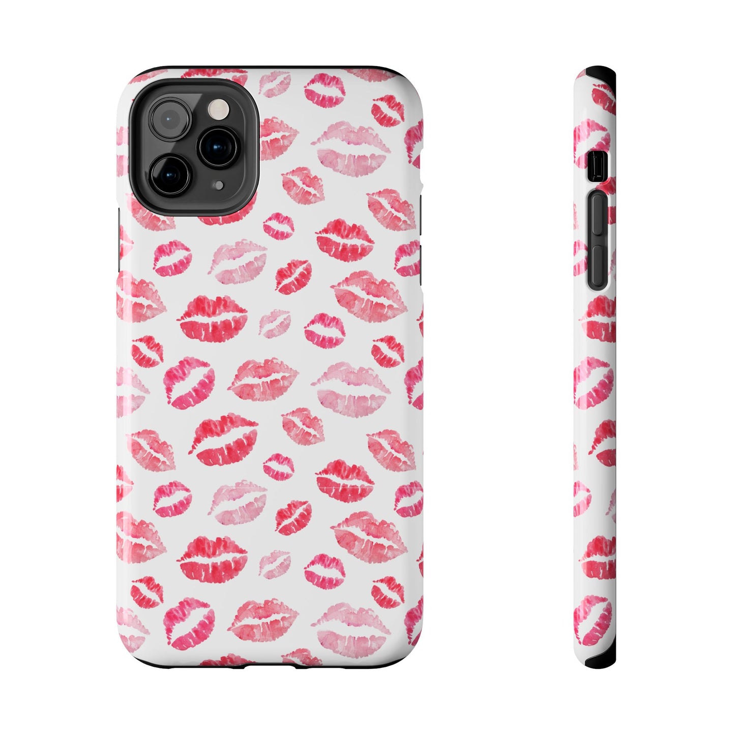 Kiss Pattern Tough Phone Cases, Cute, Unique for Iphone