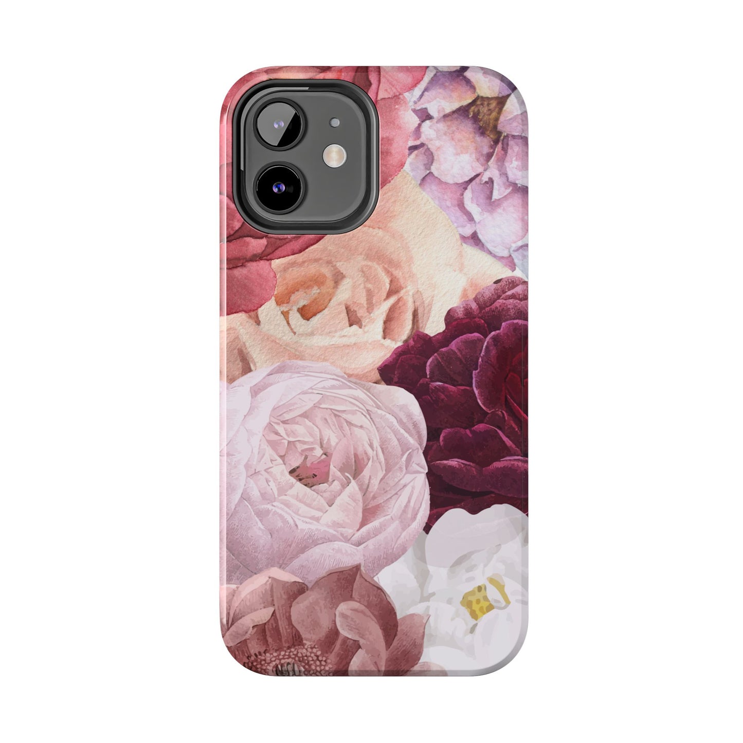 Elegant Protection for Every Occasion Floral Tough Phone Case